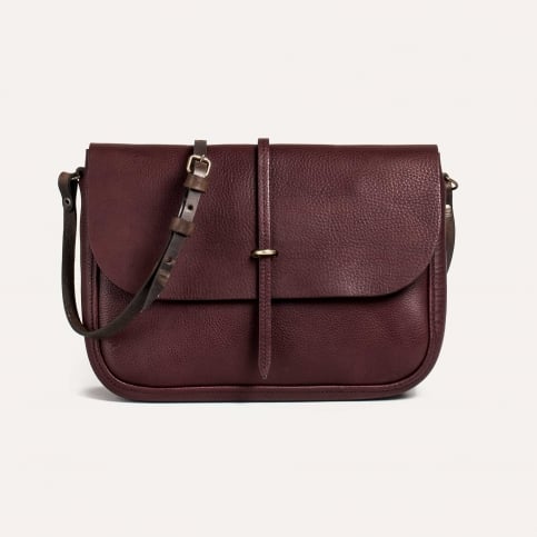 Pastel postman bag / handbag - Peat