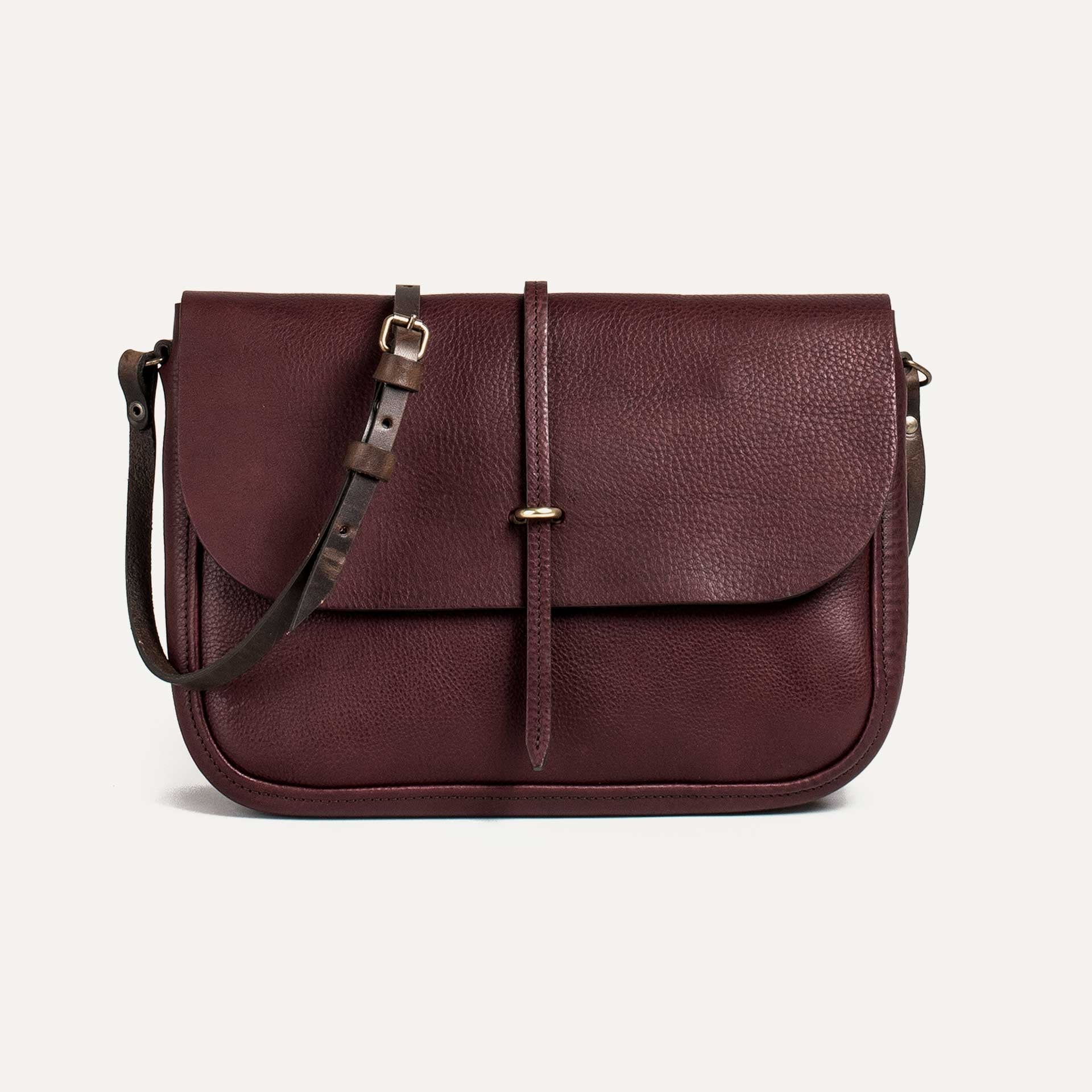 Pastel postman bag / handbag - Peat (image n°1)