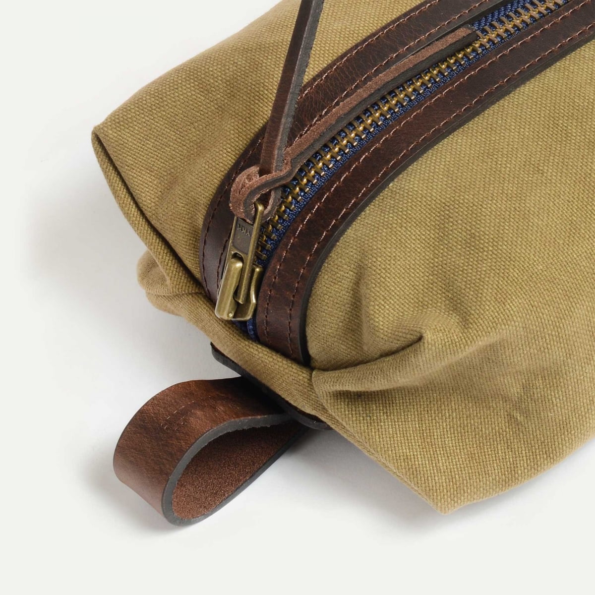 Kosmetiktasche ZAZOU - Khaki US Stonewashed (image n°4)