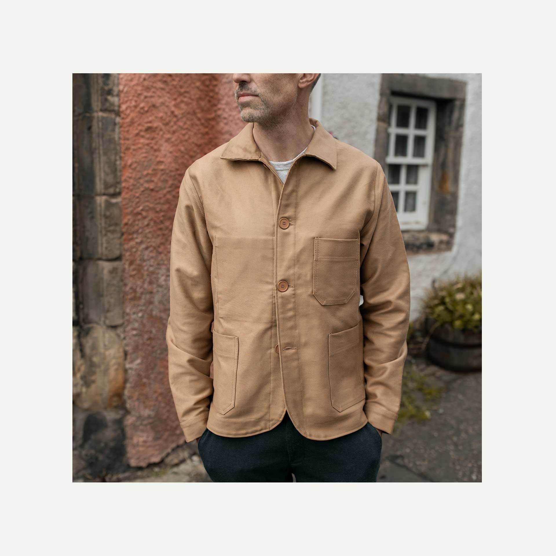 Chaqueta de trabajo Germinal - Beige (imagen n.º 2)