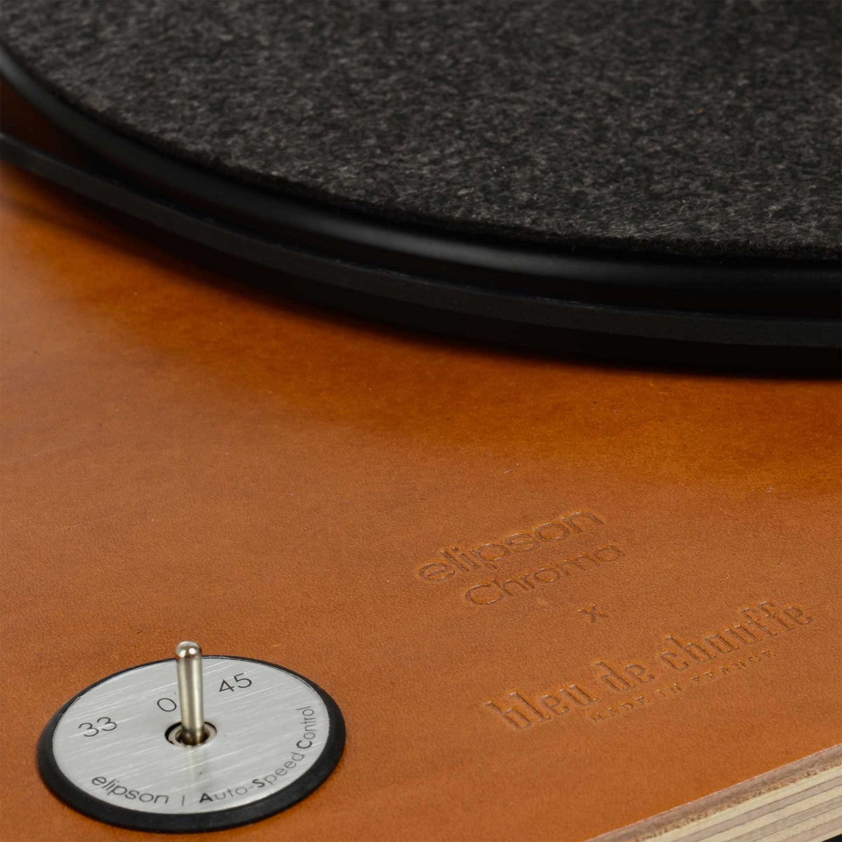 Chroma turntable - BLEU DE CHAUFFE x ELIPSON / Natural (image n°5)