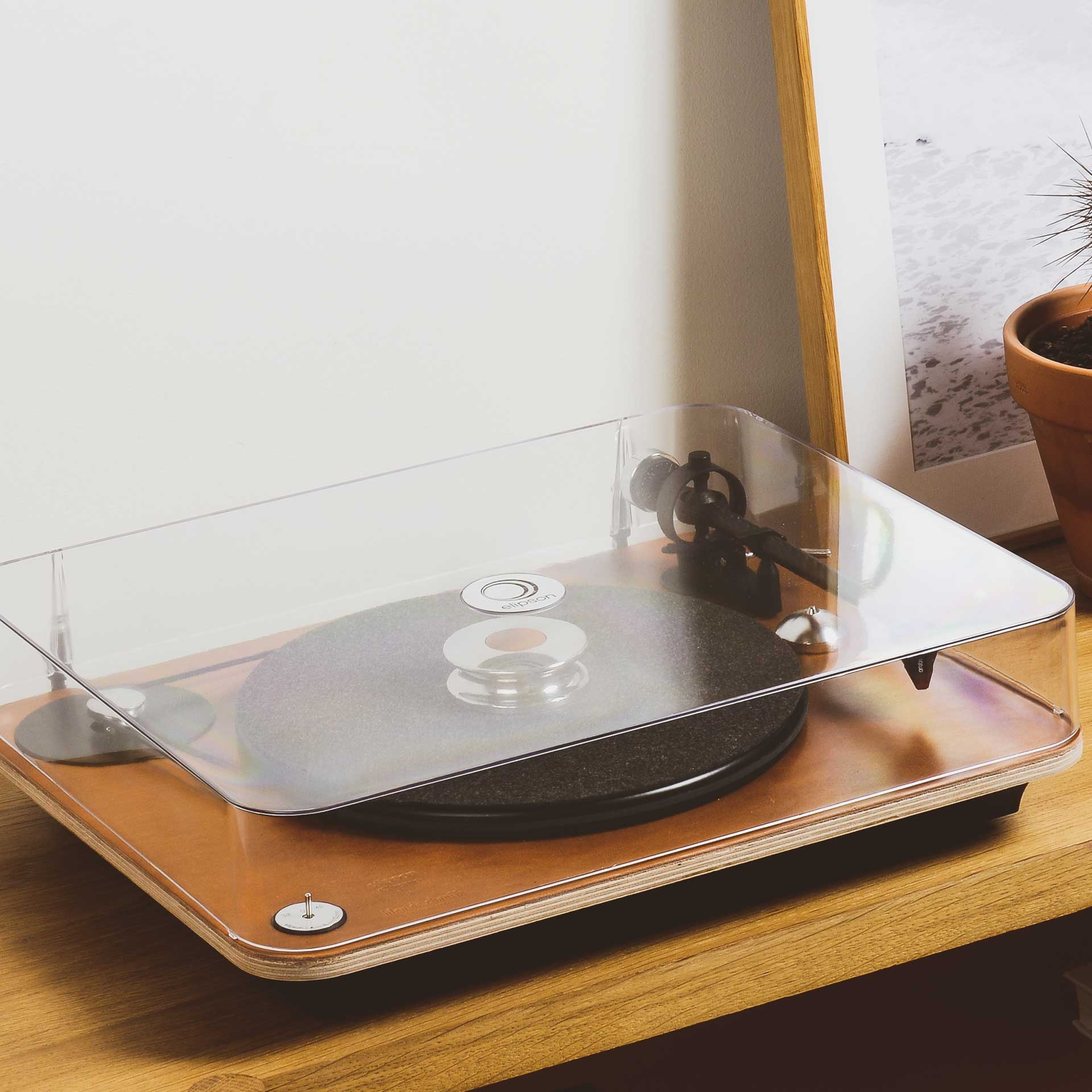 Chroma turntable - BLEU DE CHAUFFE x ELIPSON / Natural (image n°7)