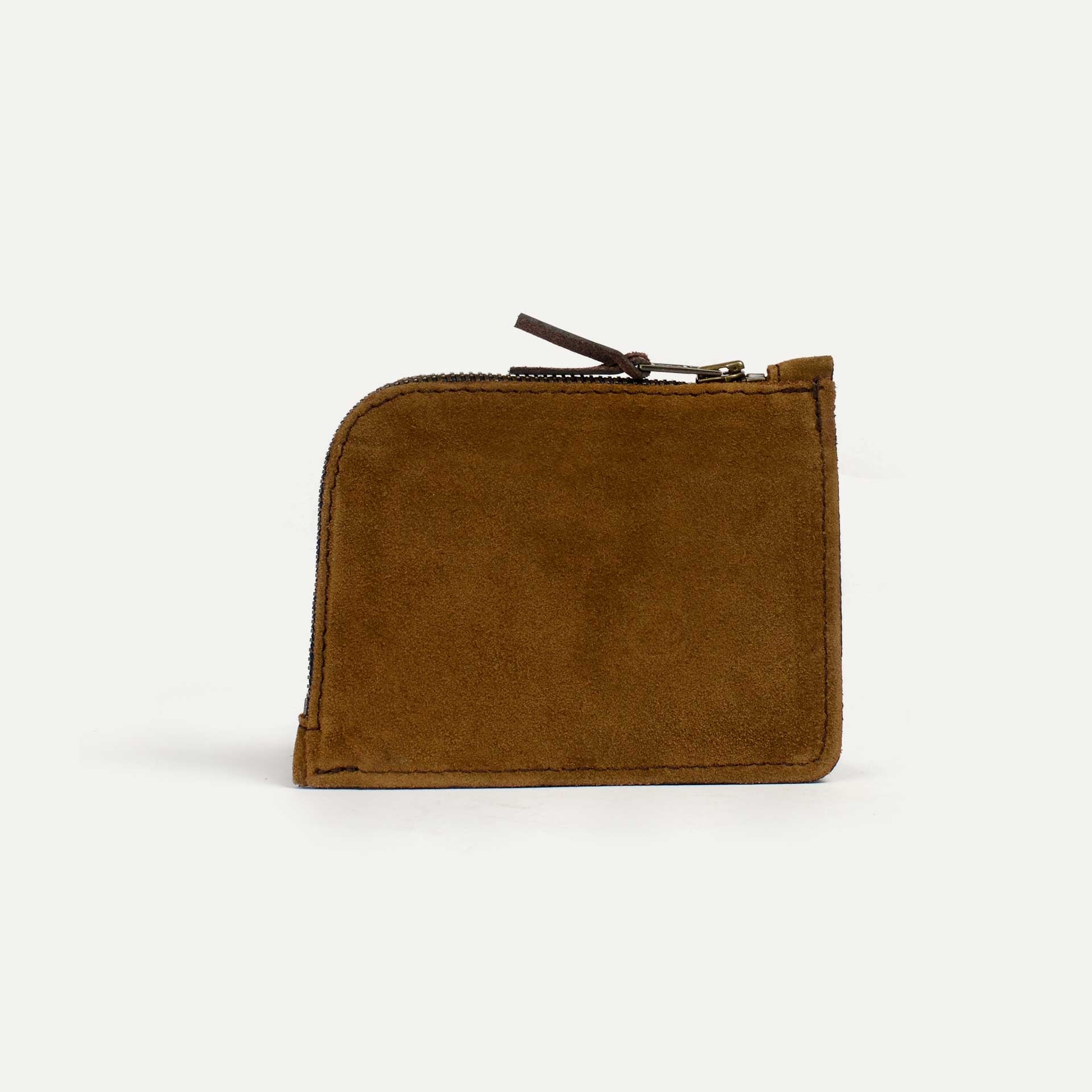 As zippered purse / M - Hazelnut Brown (image n°2)