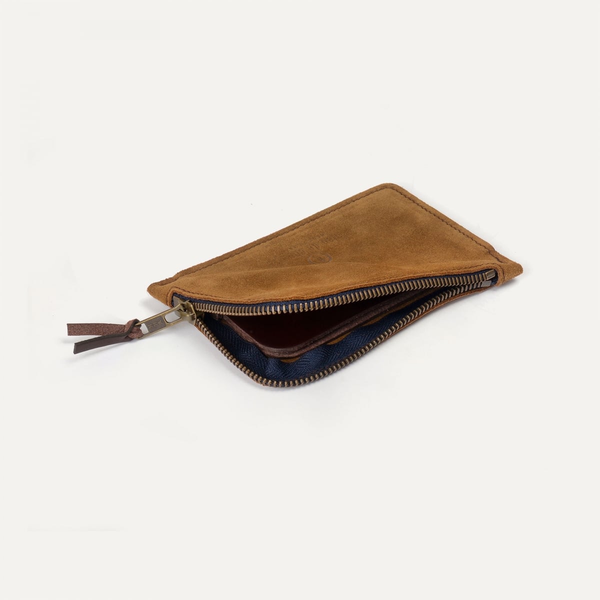 Pognon zippered purse  / L - Hazelnut Brown (image n°3)