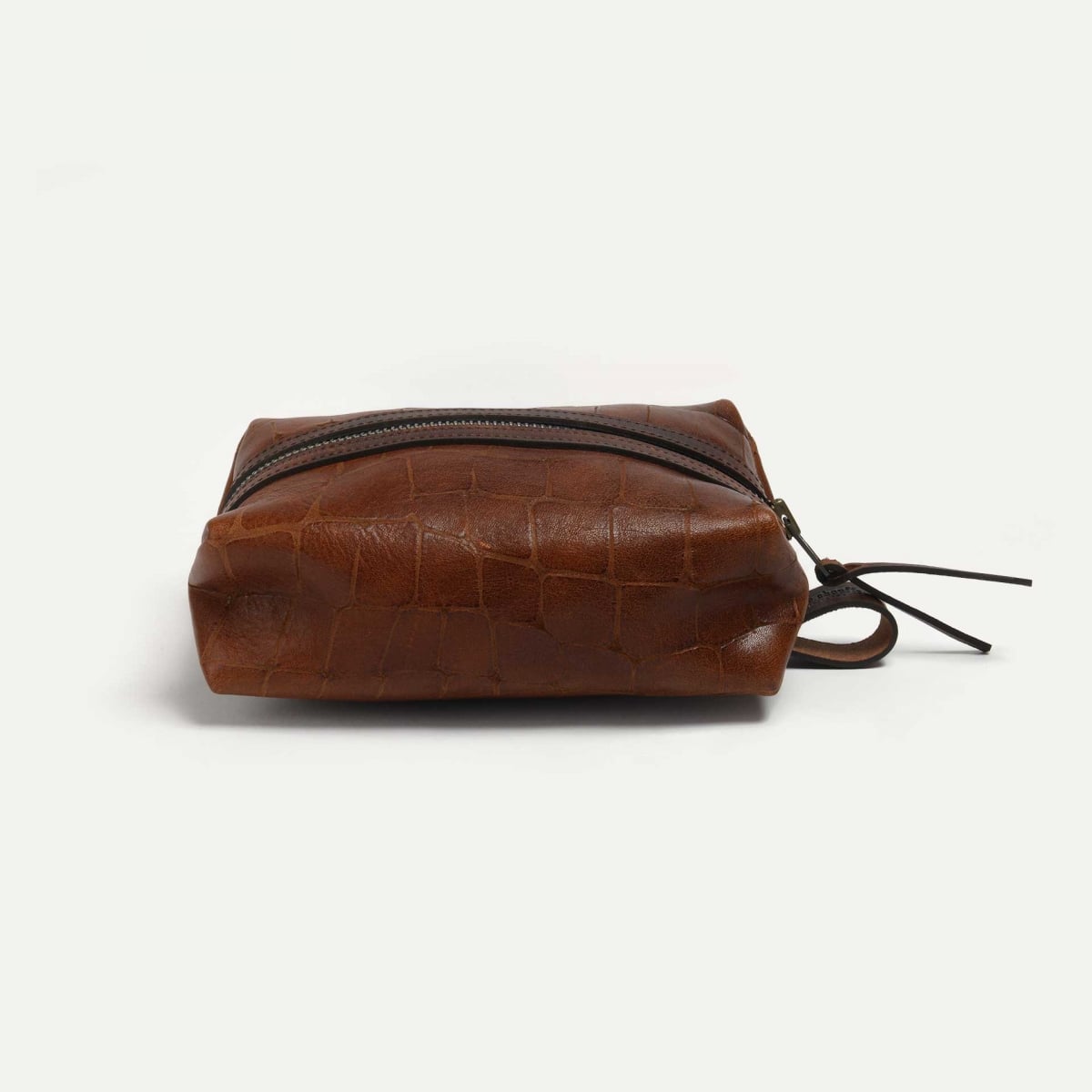 ZAZOU toiletry case - Croco pain brûlé (image n°2)