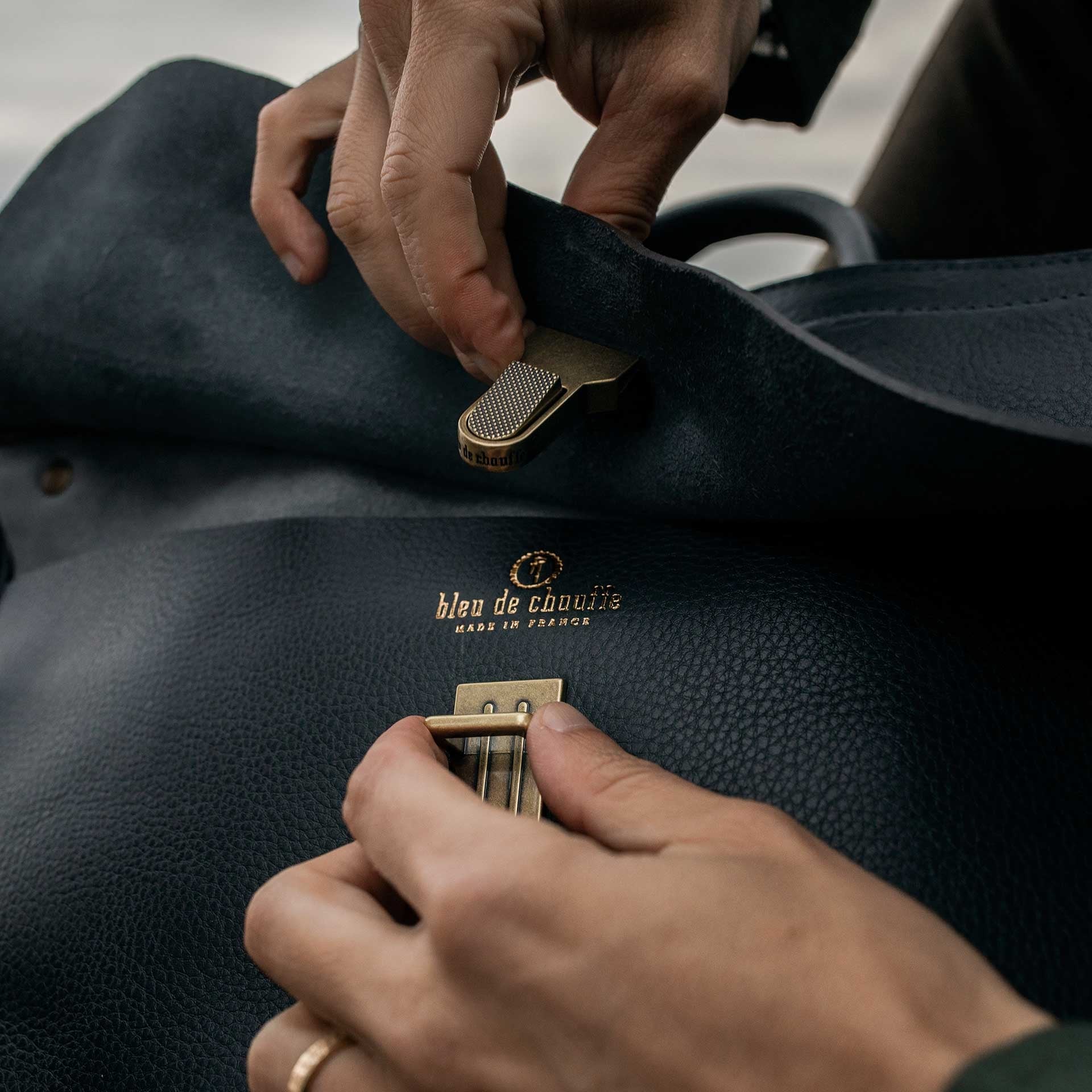 Zeppo Business bag - Navy Blue (image n°9)