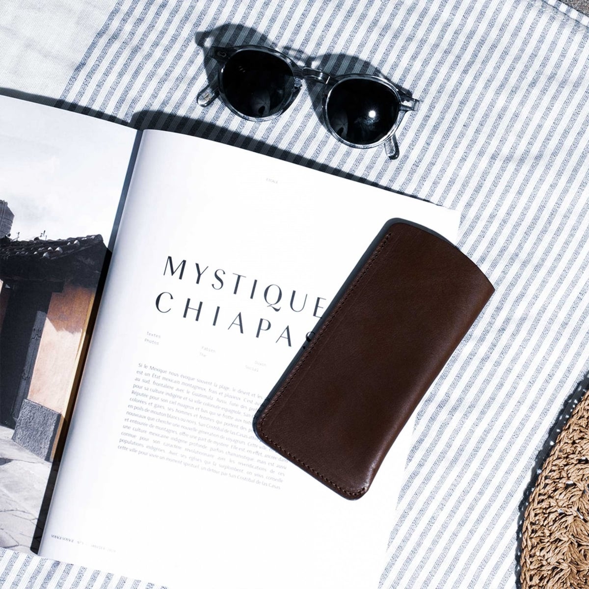 Estuche para gafas Binocle - Marrón oscuro (imagen n.º 5)