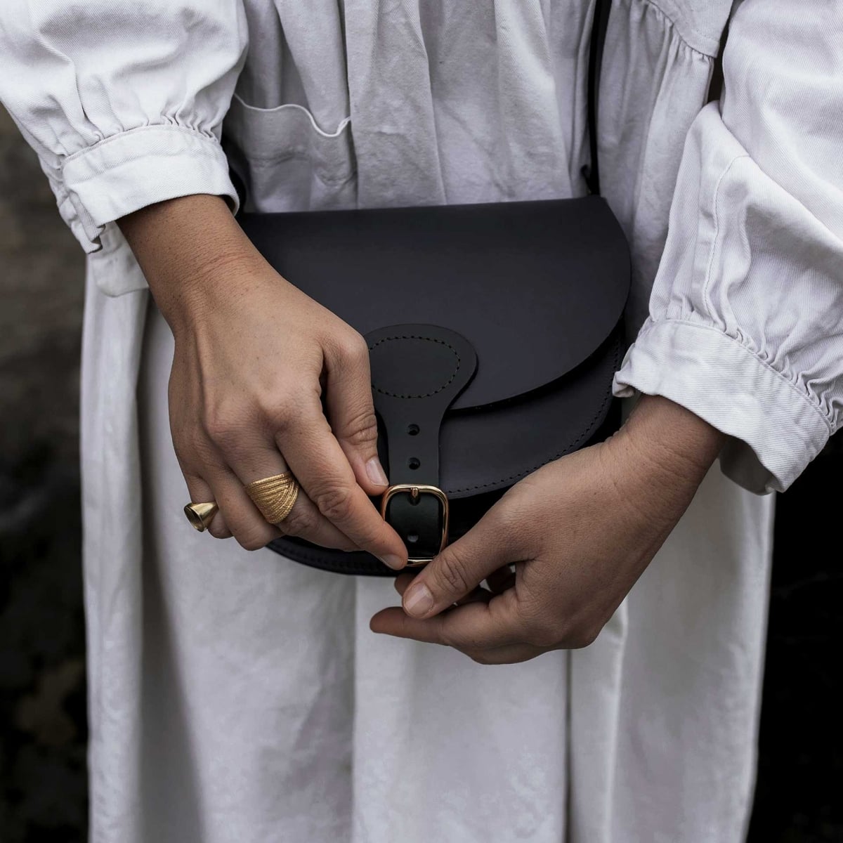 Jagdtasche Diane M - Schwarz (image n°5)