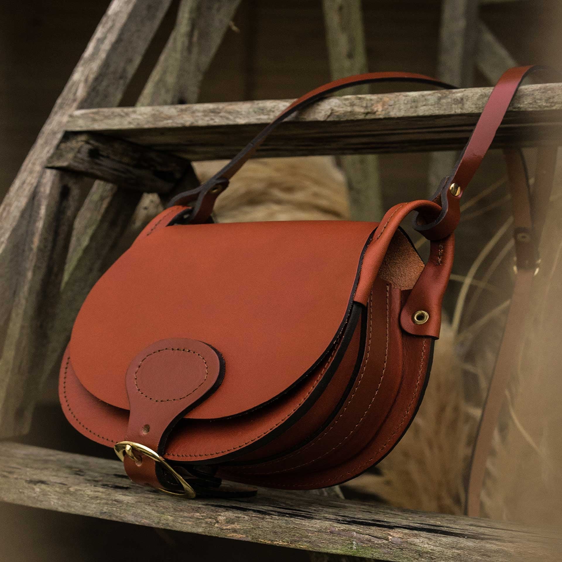 Gibecière Diane L / Handbag - Rust (image n°5)
