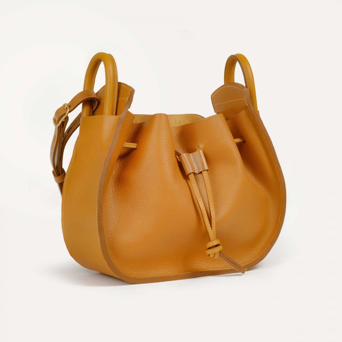Bolso tipo saco DIANE - Miel (imagen n.º 3)
