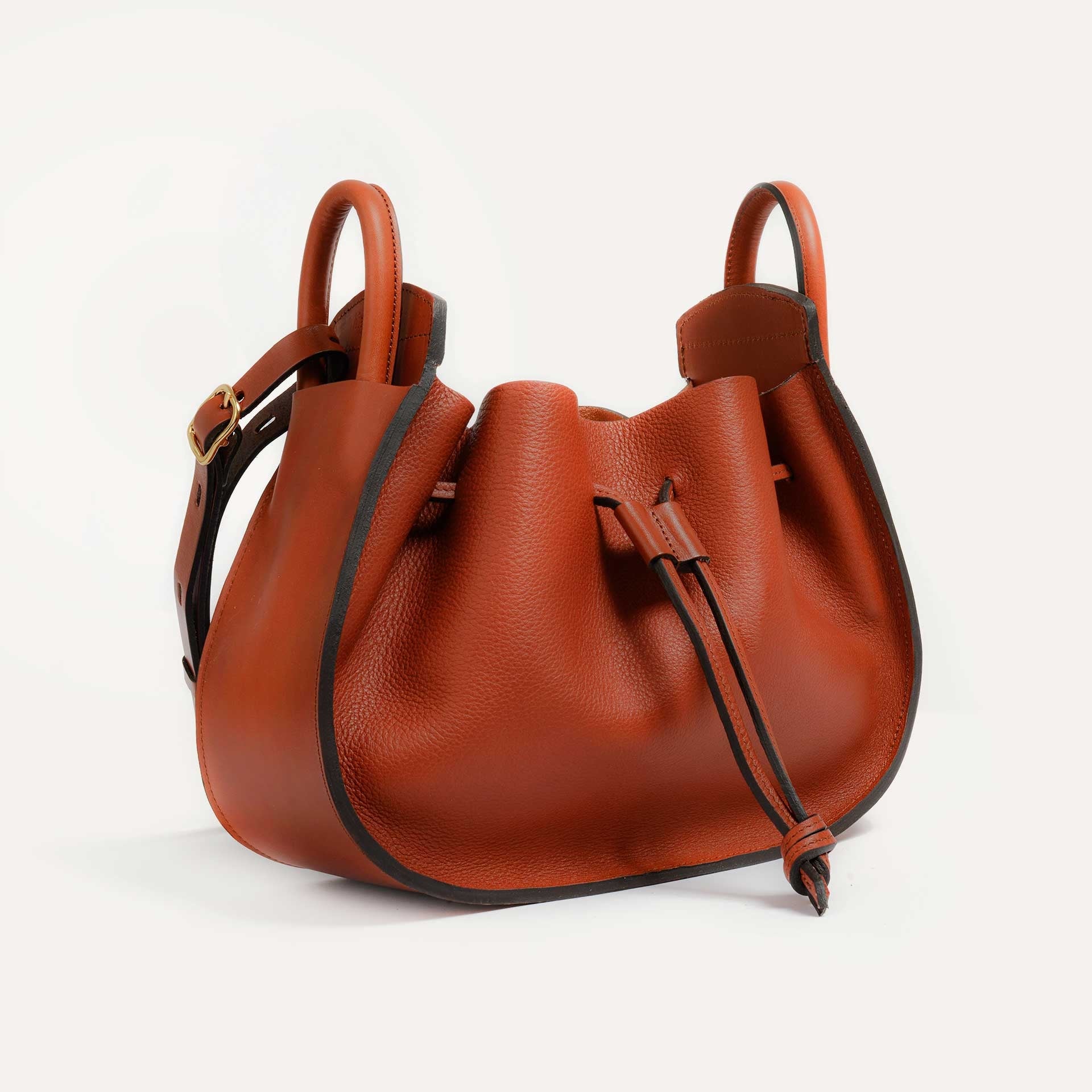 Sac seau DIANE - Rust/Cognac (image n°3)