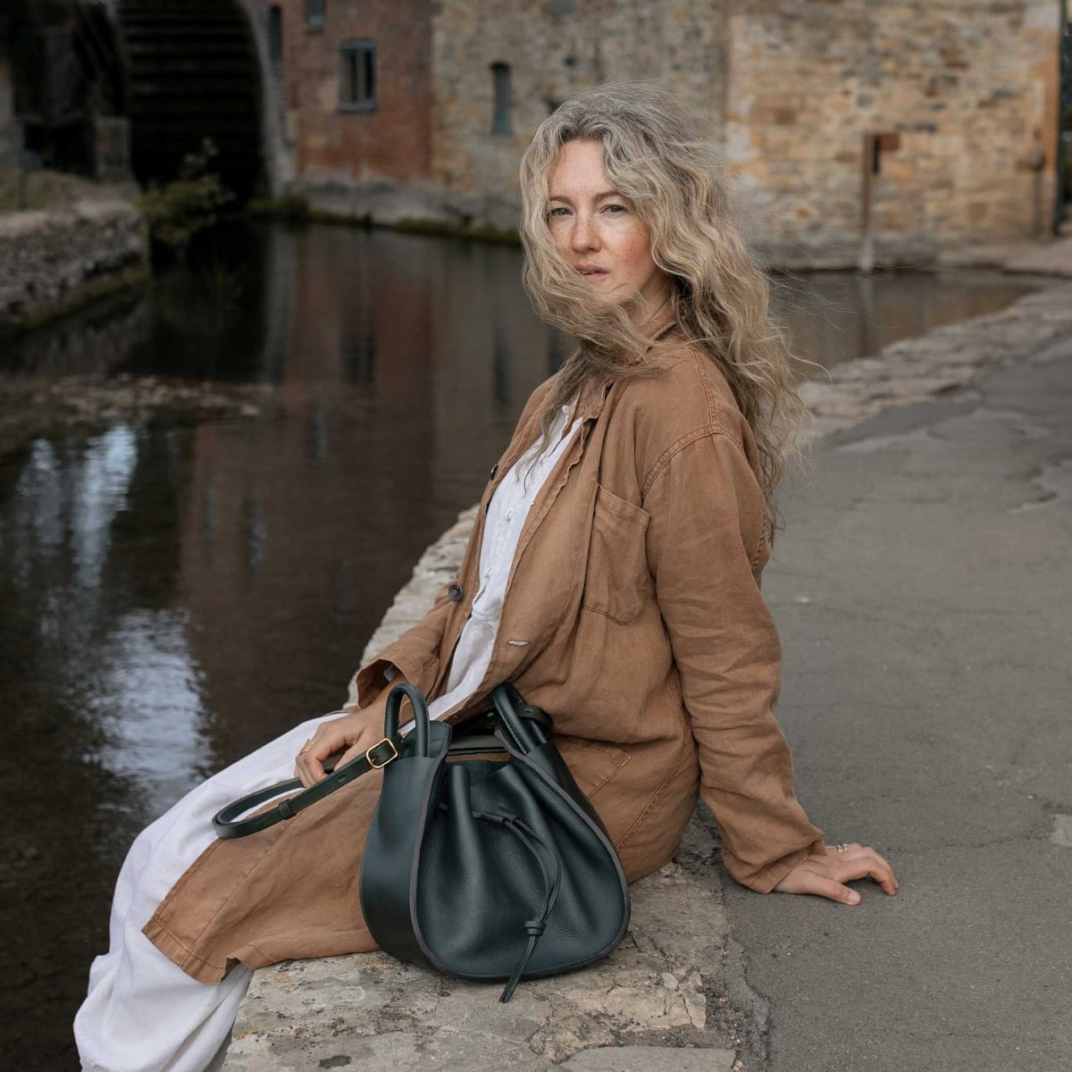 Sac seau DIANE - Rust/Cognac (image n°6)