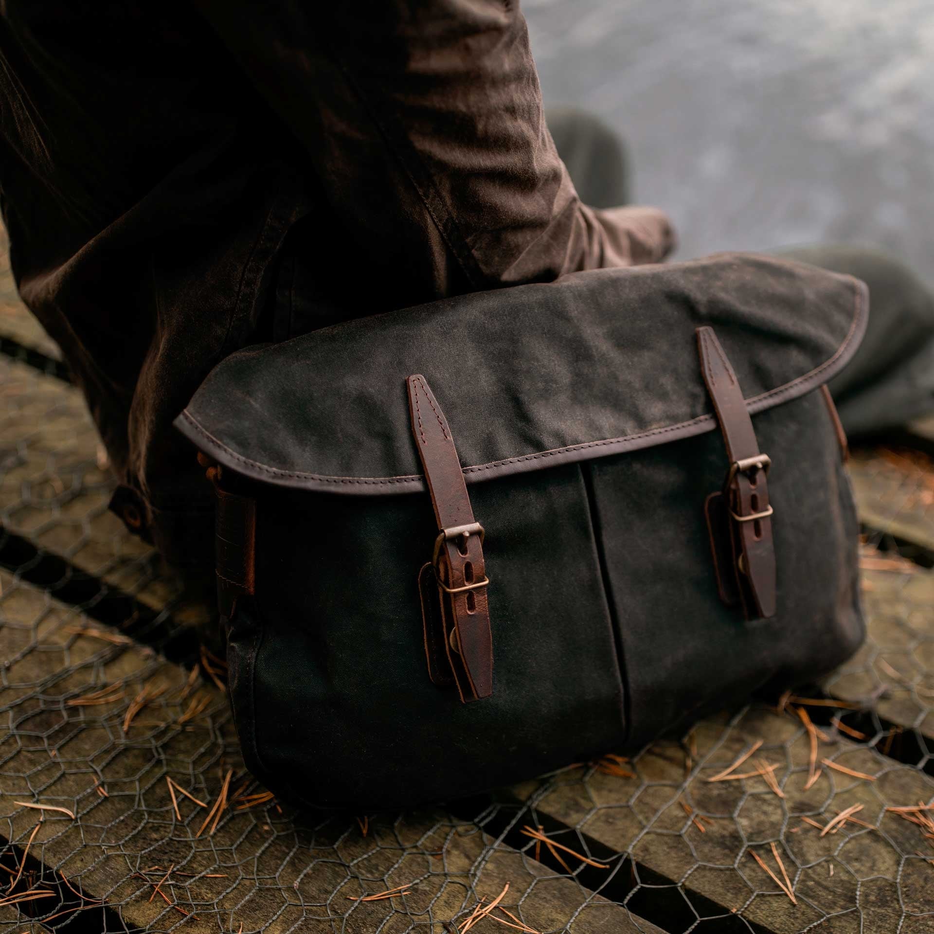 Fisherman's Musette M - Cumin waxed (image n°5)
