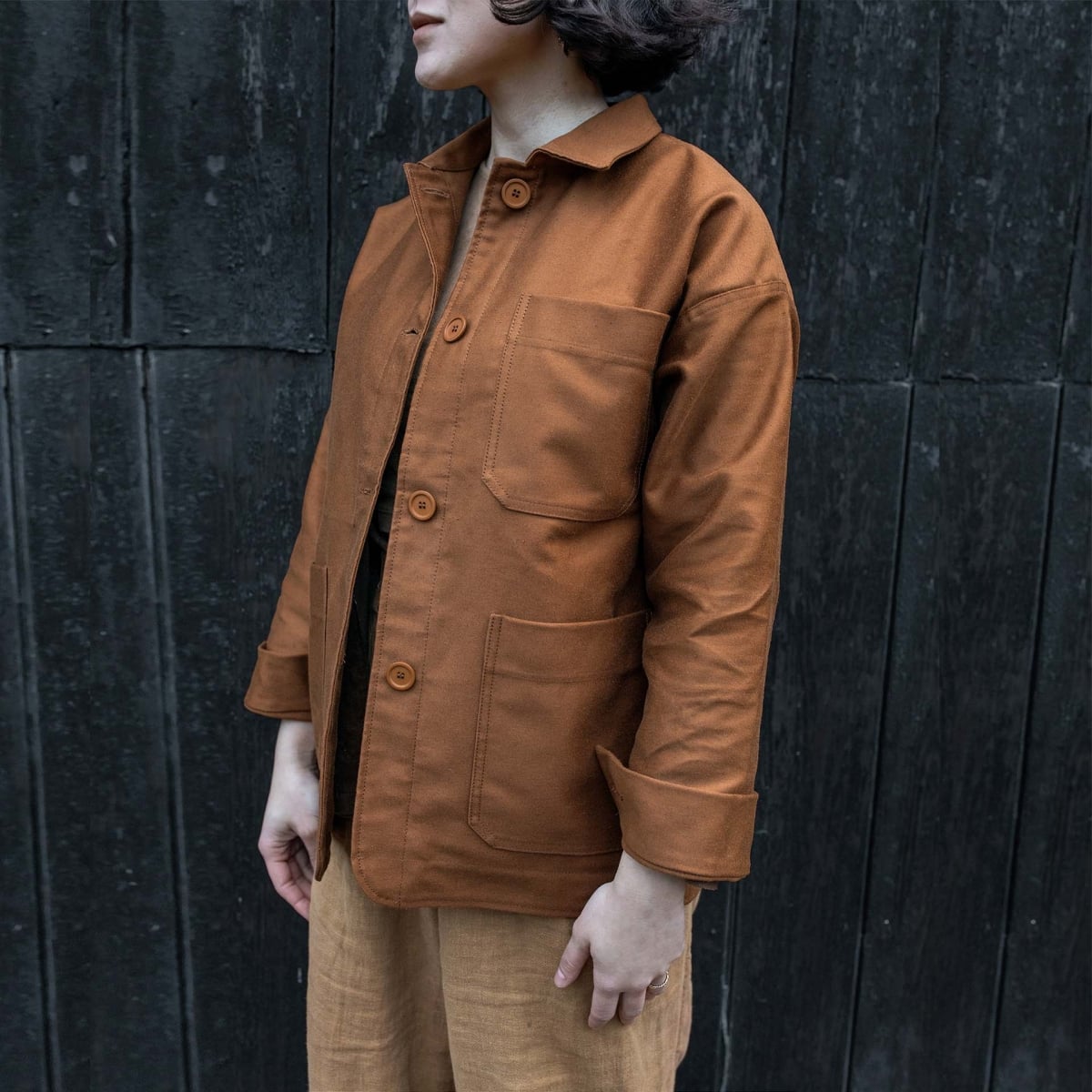 Gervaise Work jacket - Cumin (image n°4)