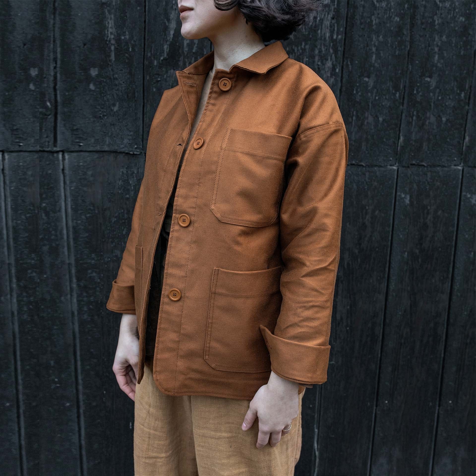 Gervaise Work jacket - Cumin (image n°4)