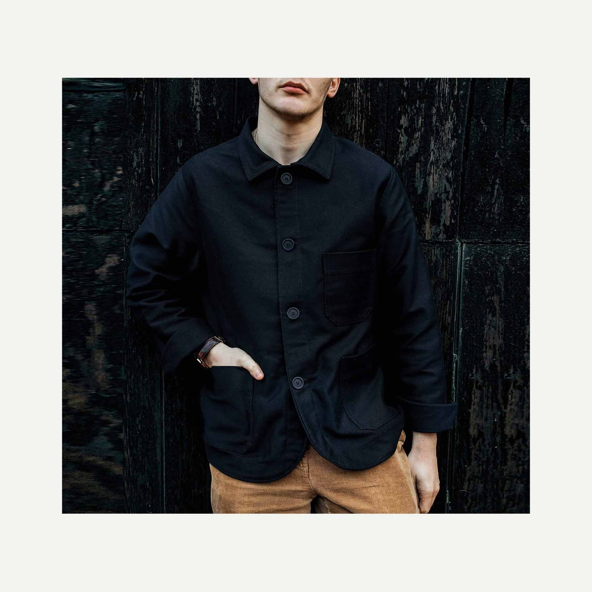 Chaqueta de trabajo Germinal - Azul marino (imagen n.º 2)
