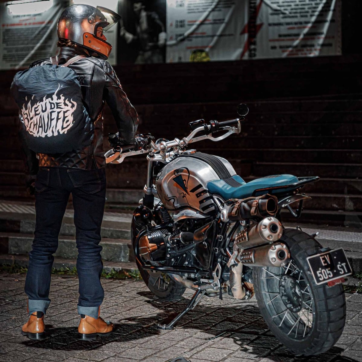 Funda para lluvia Storm - Rock metal (imagen n.º 7)