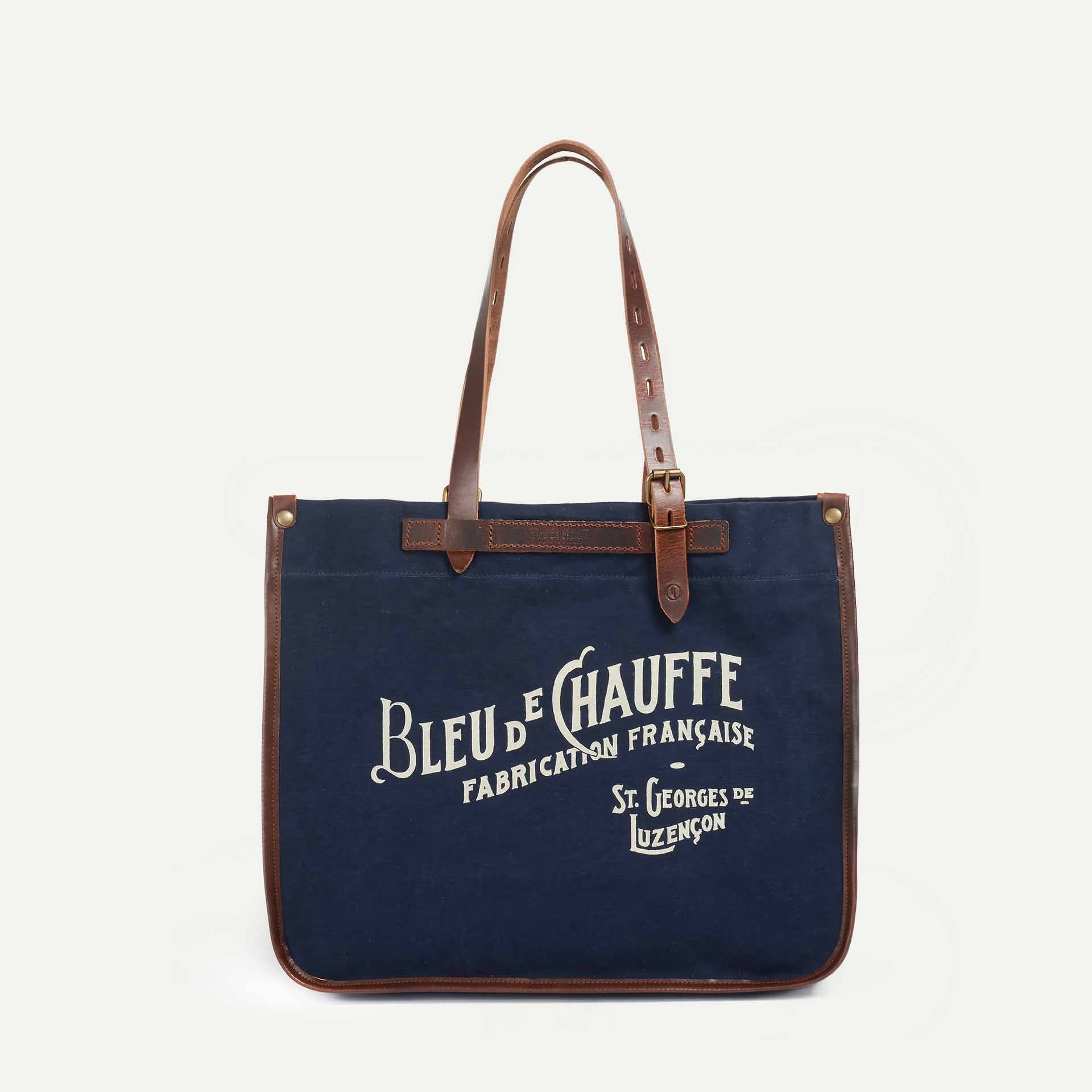 Tragetasche BAZAR  - Marineblau Stonewashed (image n°2)