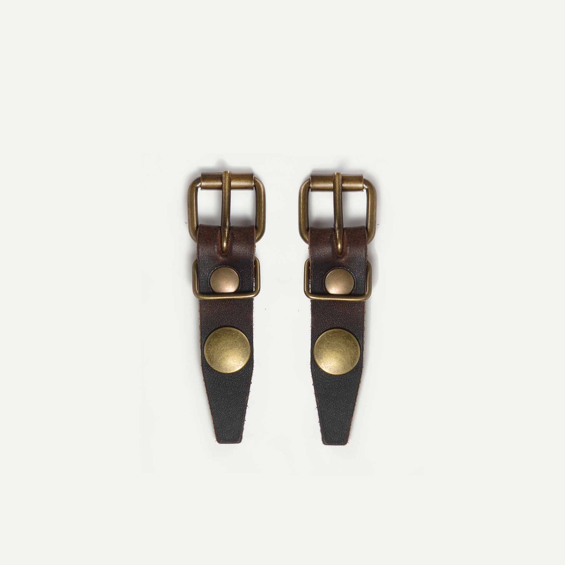 Fisherman's Musette Closure tabs - Palissandre (image n°1)