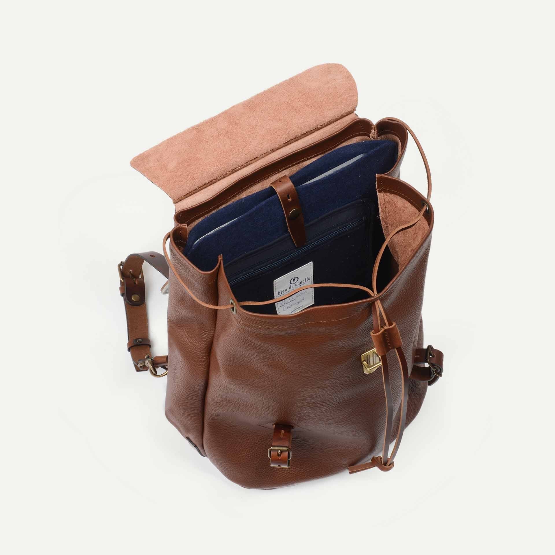Zibeline Backpack - Amber Brown (image n°4)