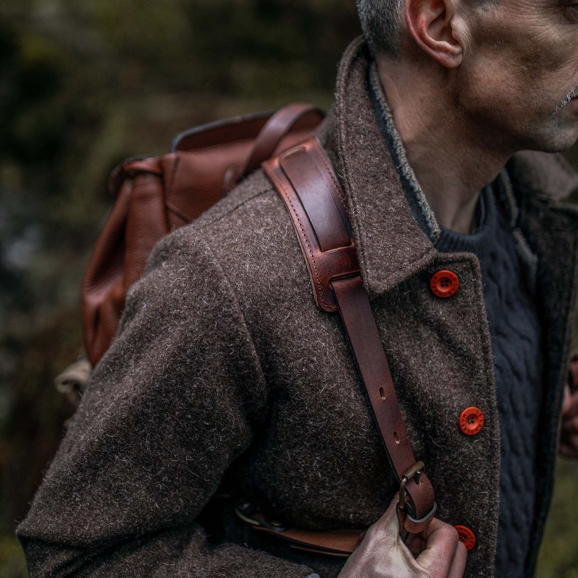 Zibeline Backpack - Amber Brown (image n°7)