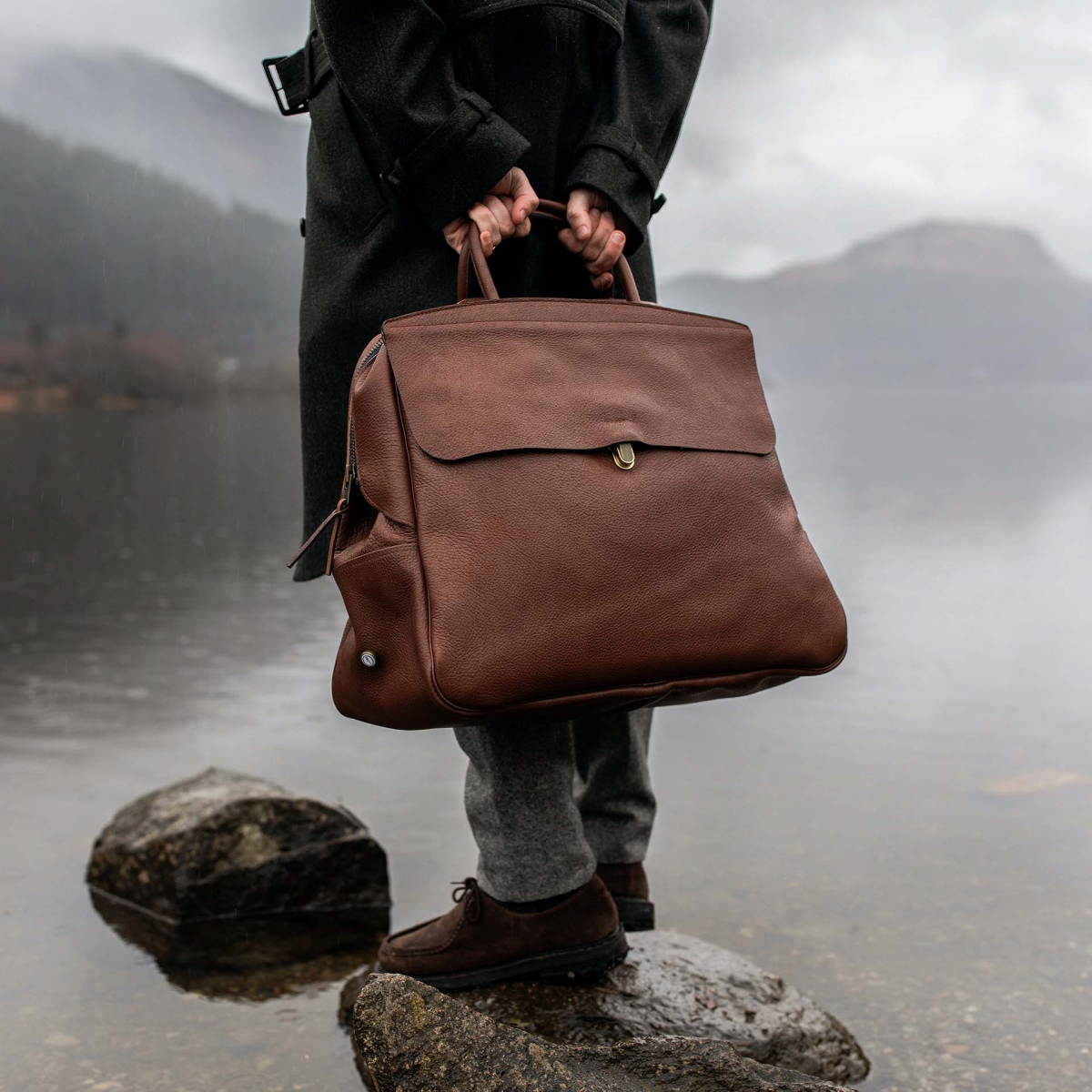 Bolsa de viaje Zoom - Marrón ámbar (imagen n.º 6)