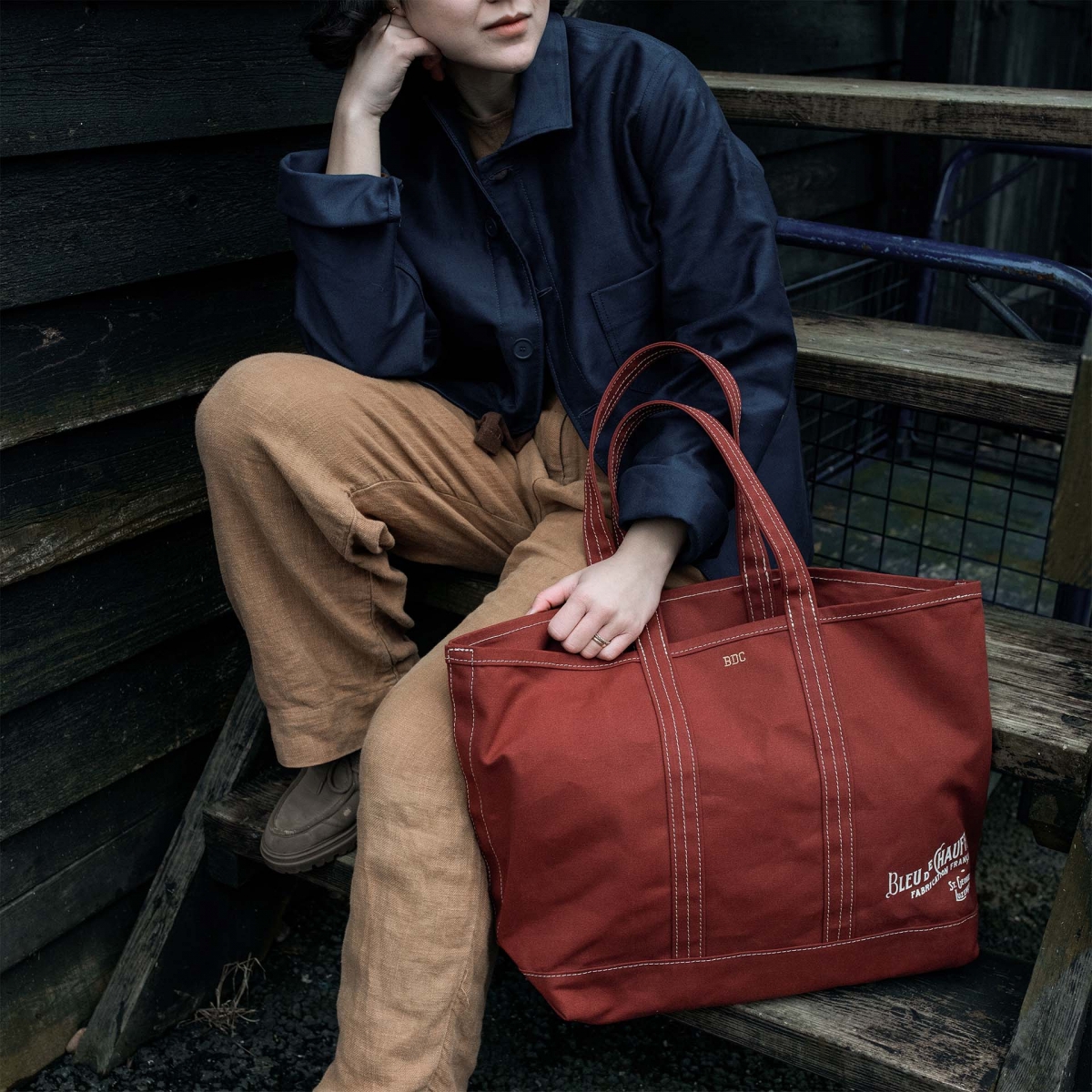 Cabas Labor day - Rouge (image n°5)