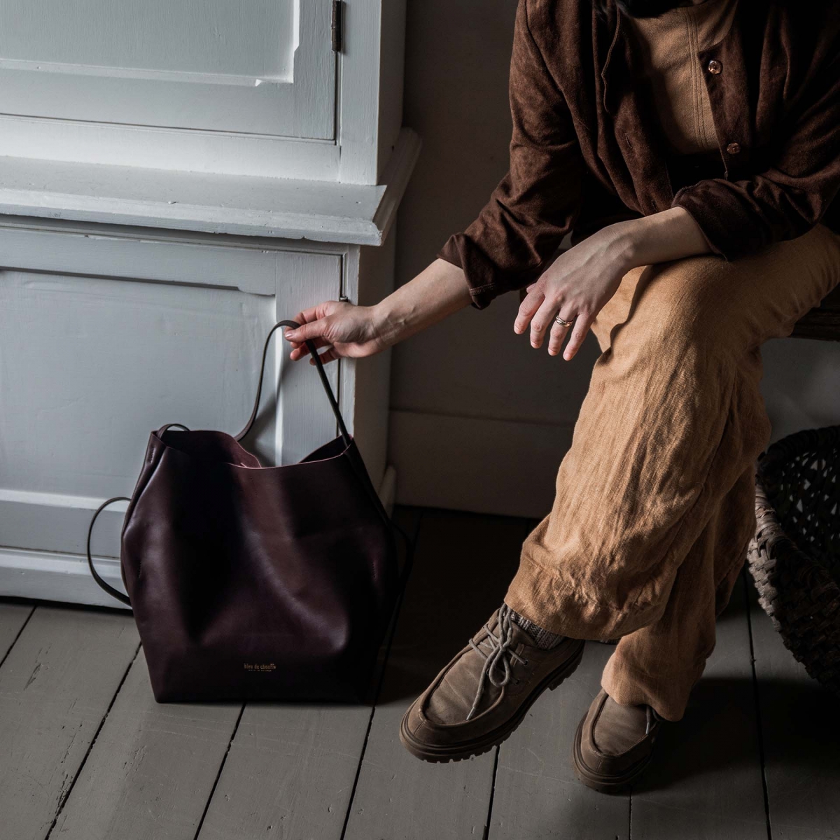 Multi way Mission Shoulder bag - Camel (image n°5)