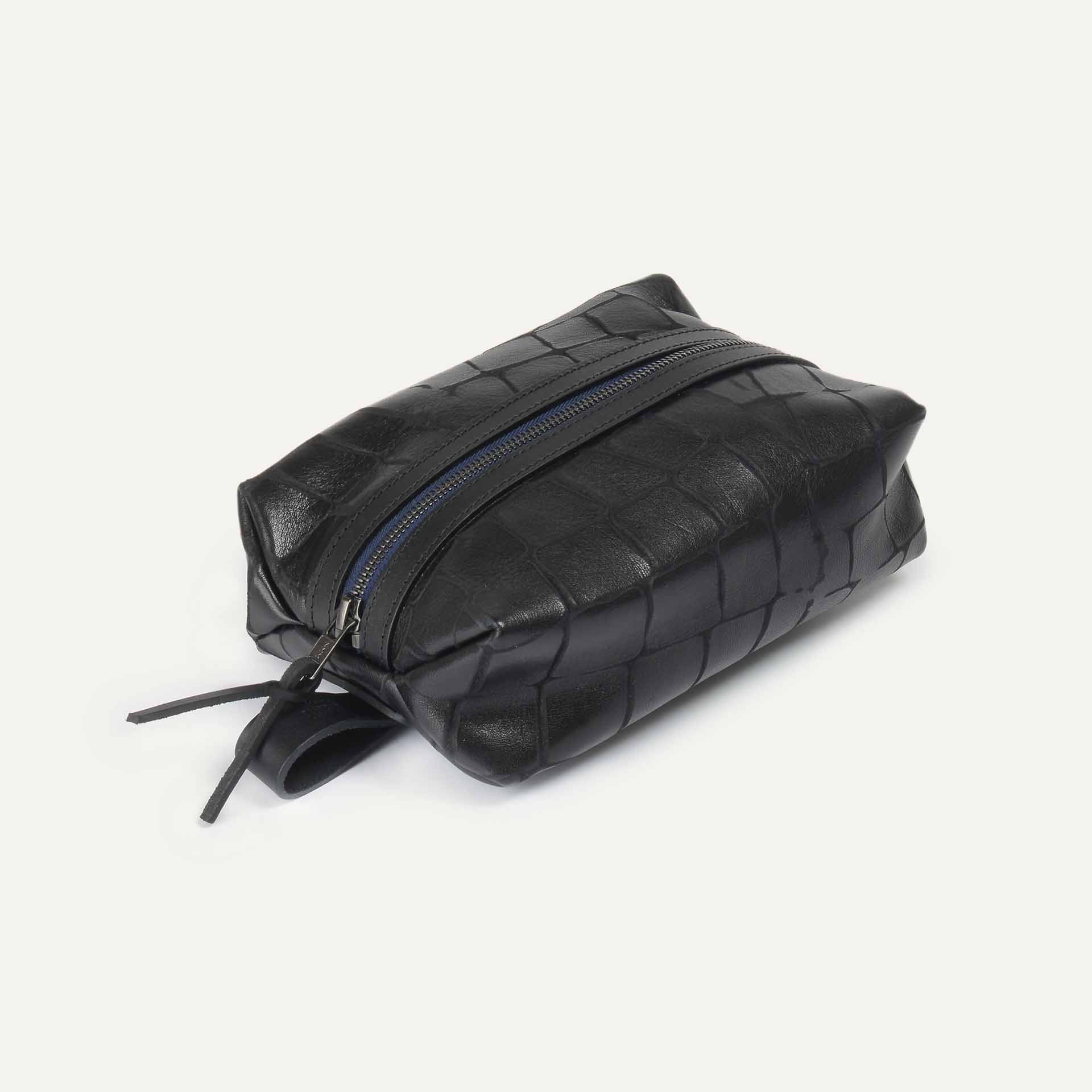ZAZOU toiletry case - Croco Black (image n°1)