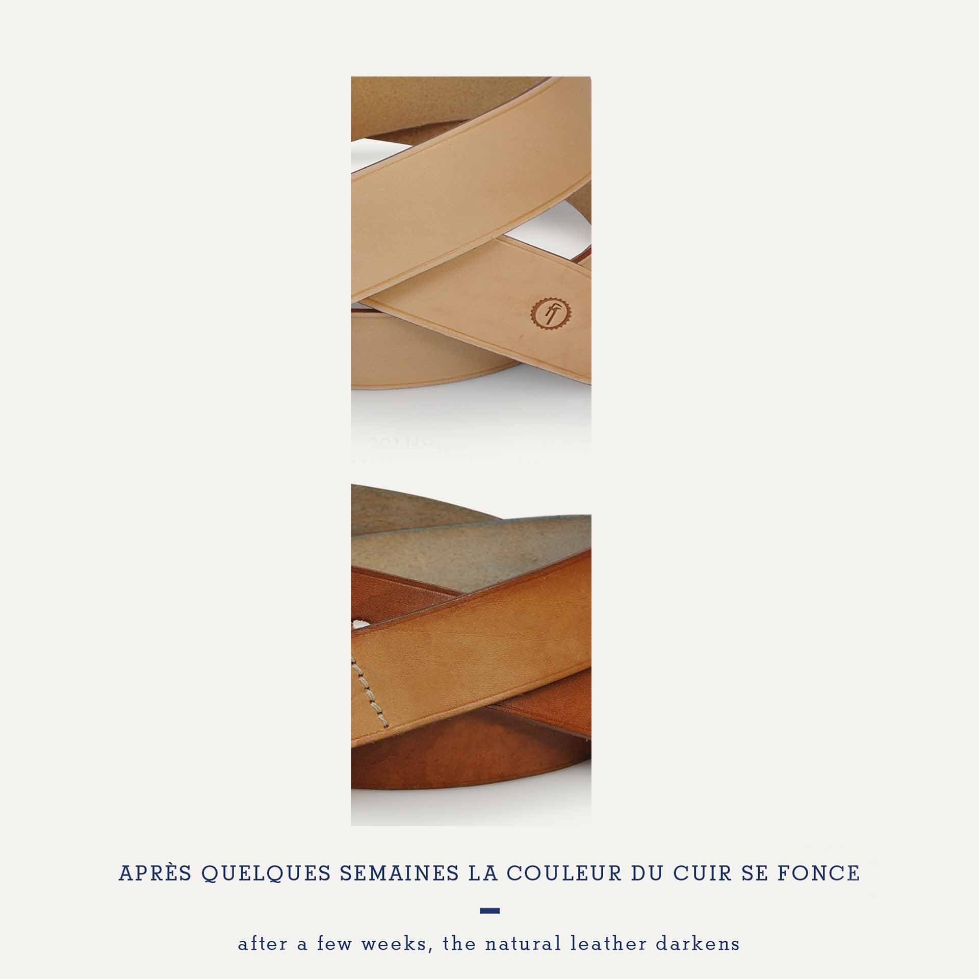 Ceinture Manille - Naturel / Silver (image n°3)