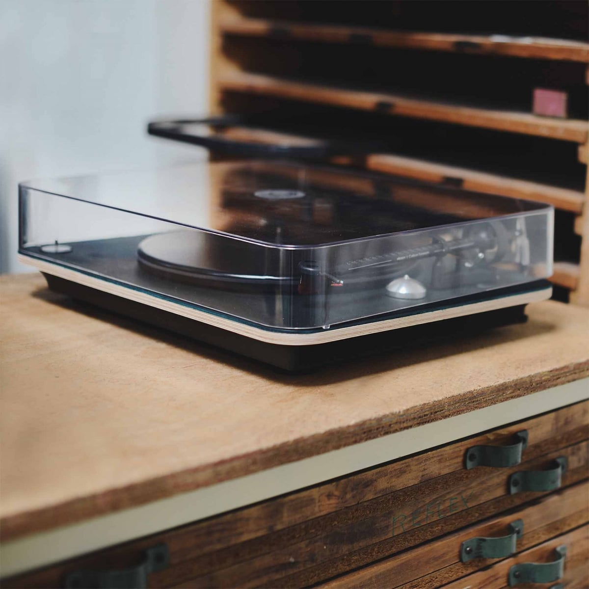 Chroma turntable - BLEU DE CHAUFFE x ELIPSON / Peacock blue (image n°10)