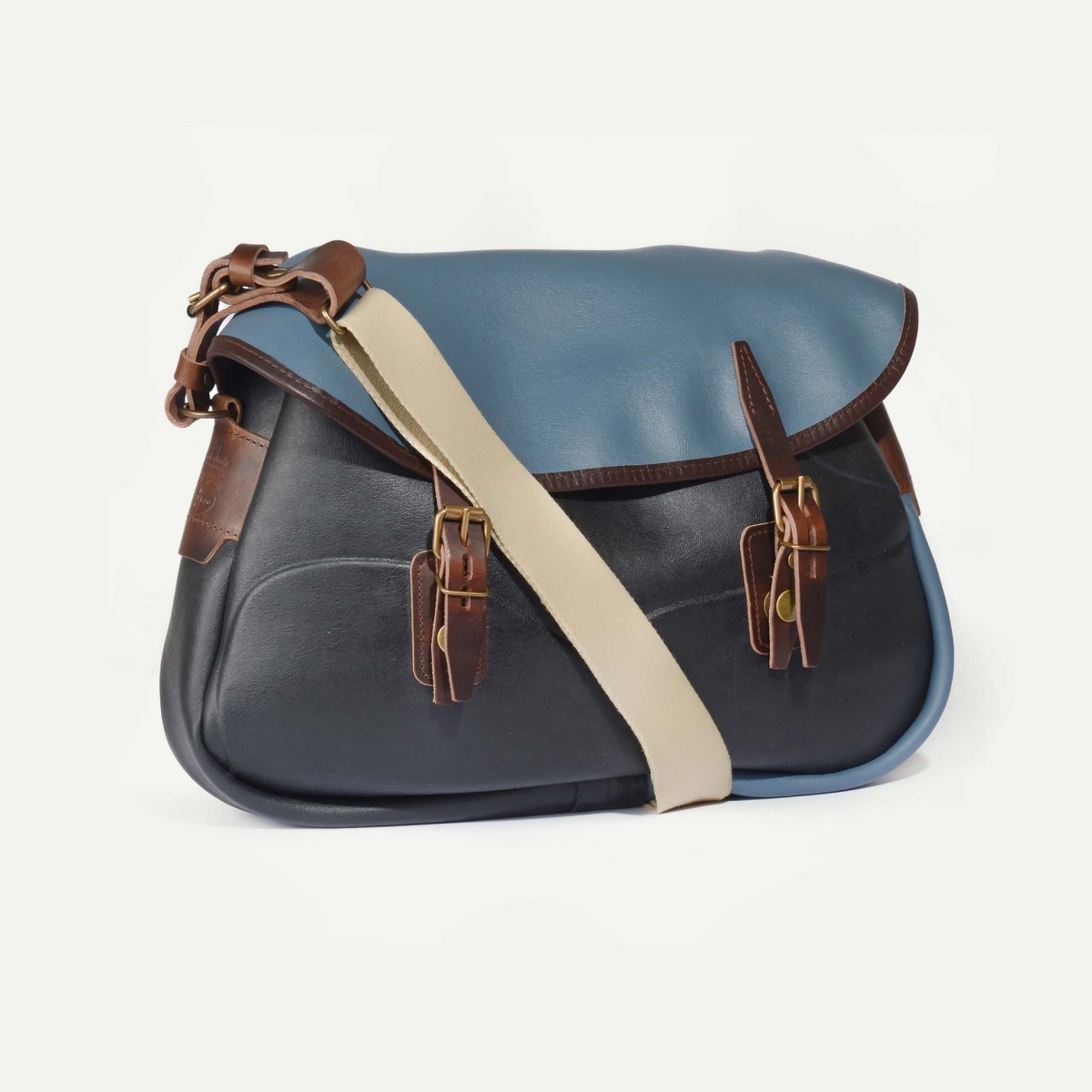Musette du Pêcheur M / BDC x LE CHAMEAU - Bleu (image n°2)