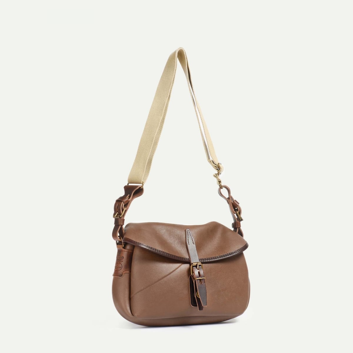 Musette du Pêcheur XS / BDC x LE CHAMEAU - Marron (image n°2)