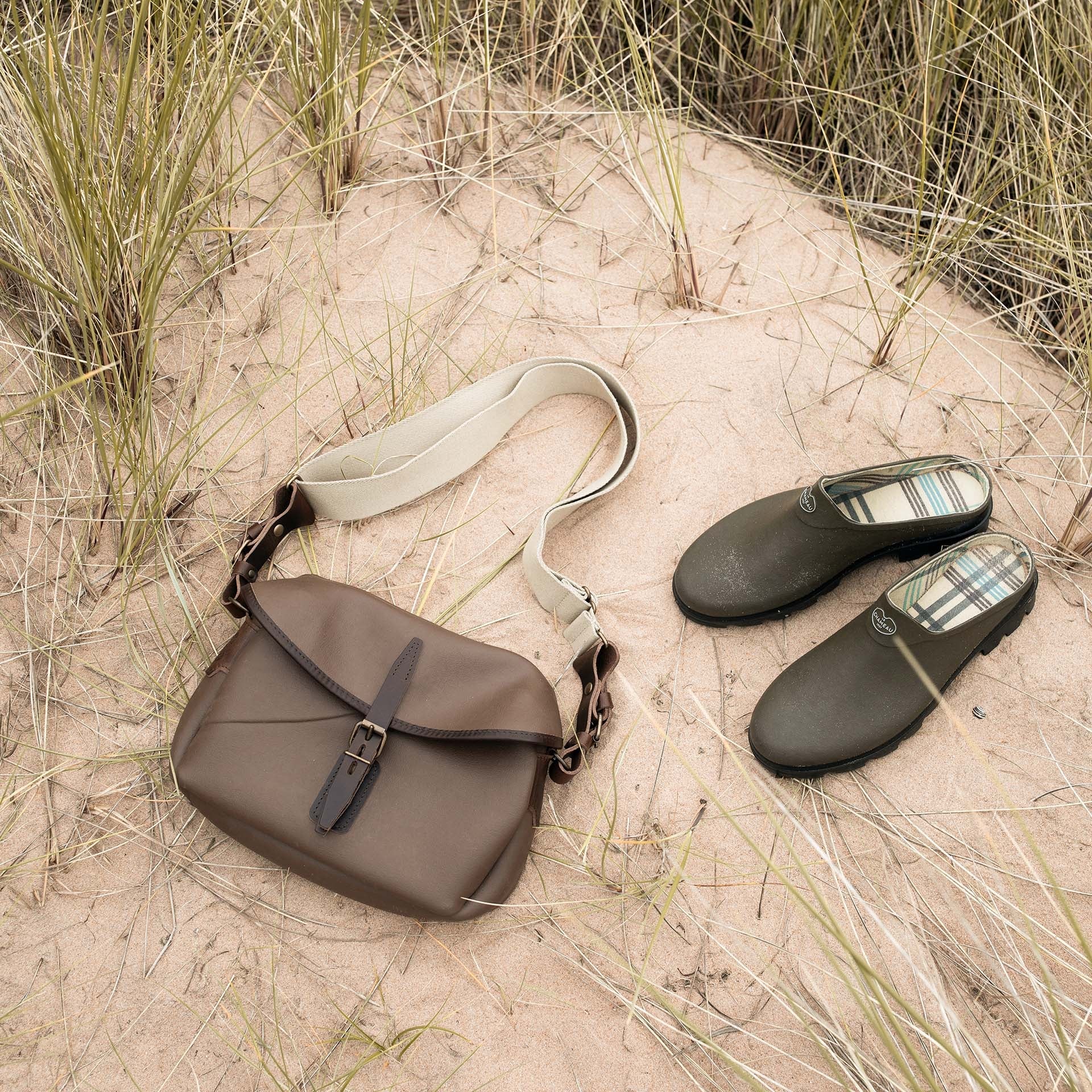 Fisherman's Musette XS / BDC x LE CHAMEAU - Brown (image n°6)