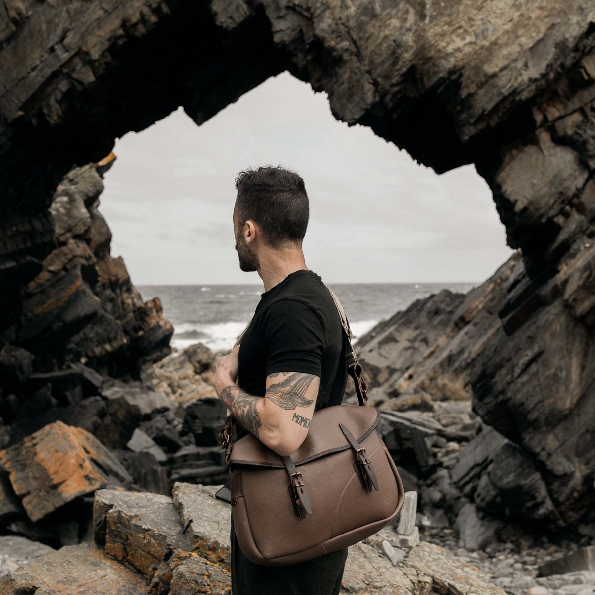 Musette M Le Chameau - Marron (image n°7)