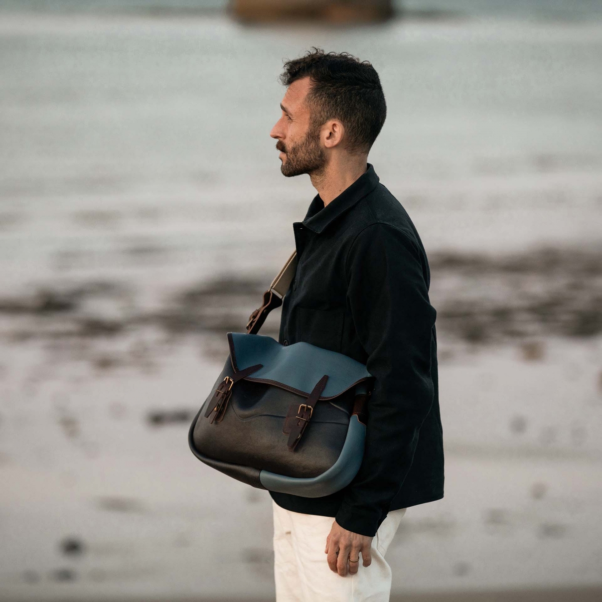 Musette M Le Chameau - Bleu (image n°5)