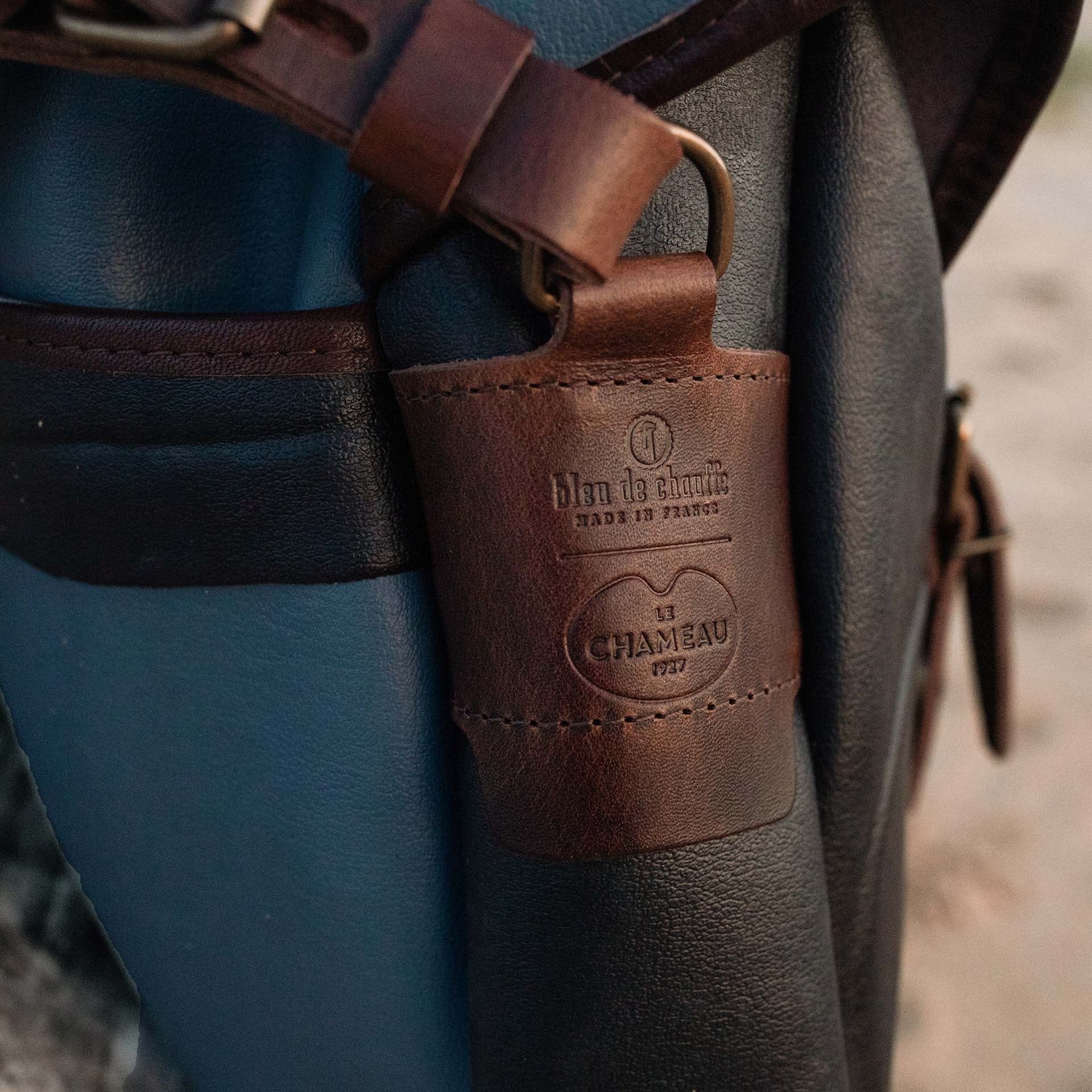 Musette du Pêcheur M / BDC x LE CHAMEAU - Bleu (image n°7)
