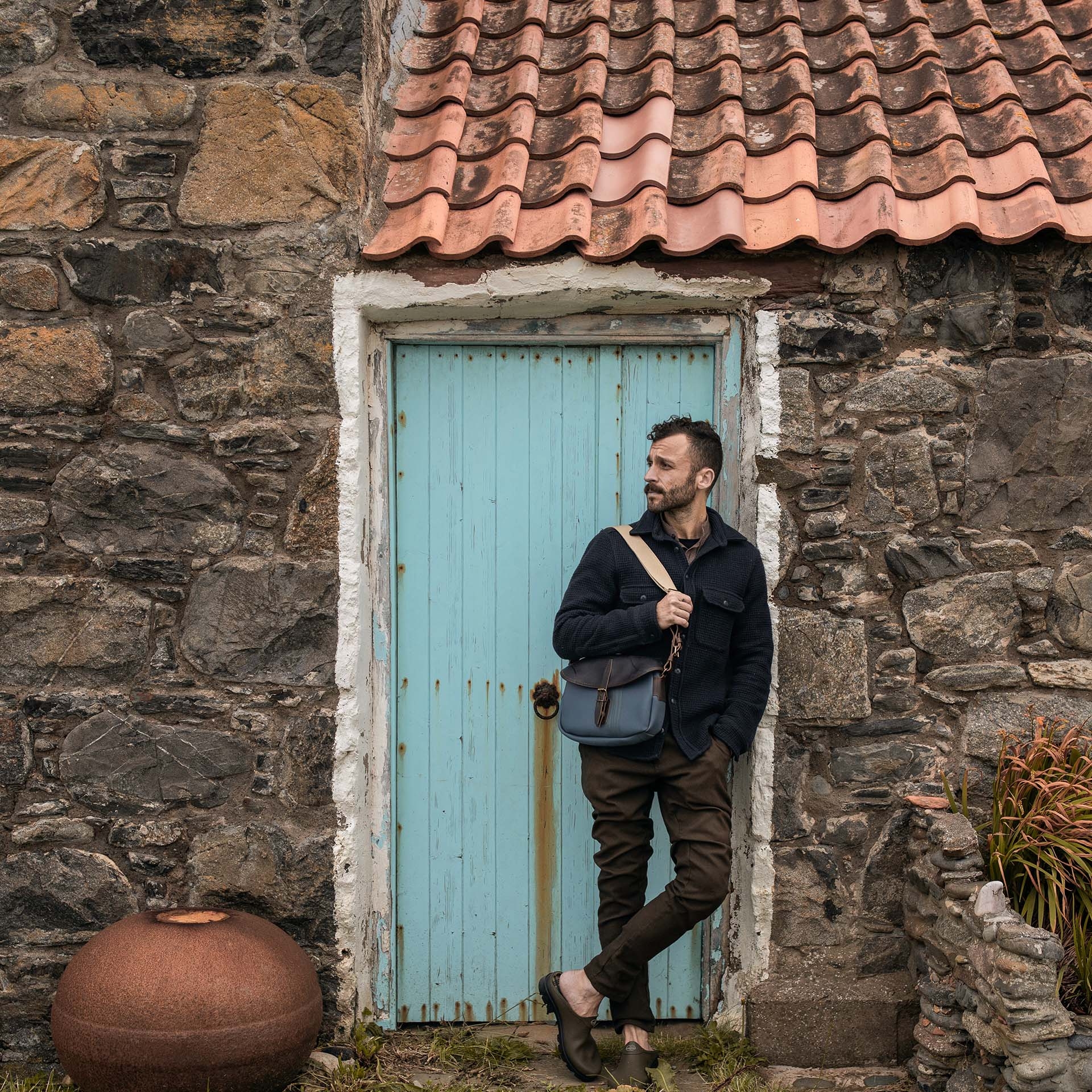 Fisherman's Musette XS / BDC x LE CHAMEAU - Blue (image n°5)