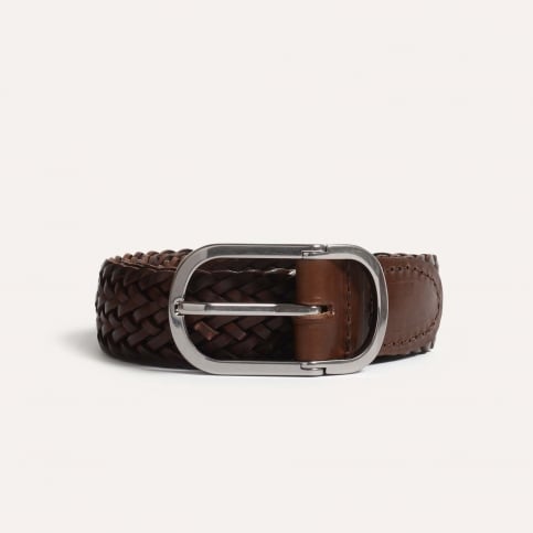 Ceinture Cliquet - Marron