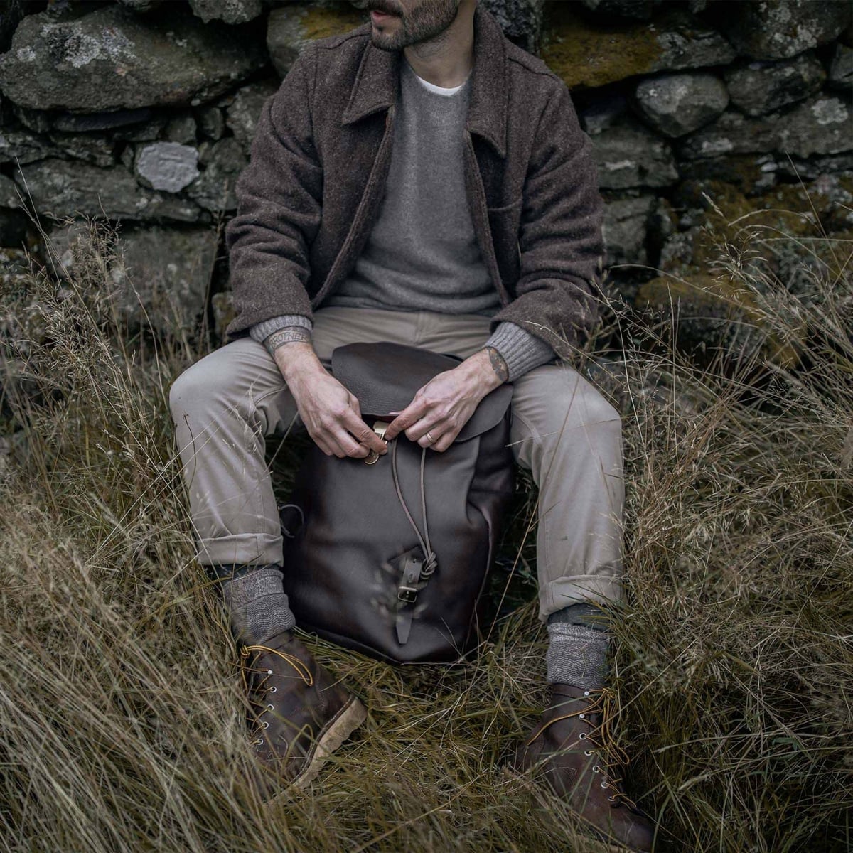 Rucksack Zibeline - Dunkelbraun (image n°6)