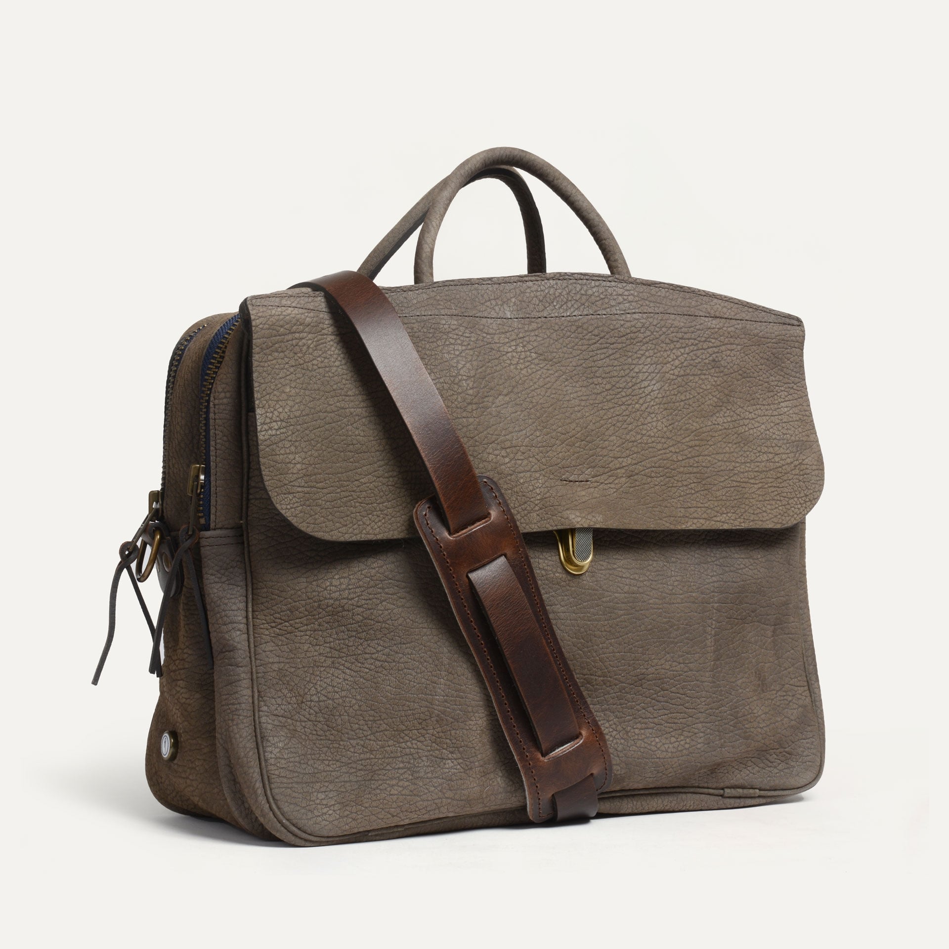 Sac business Zeppo - Soft Kaki brun (image n°2)