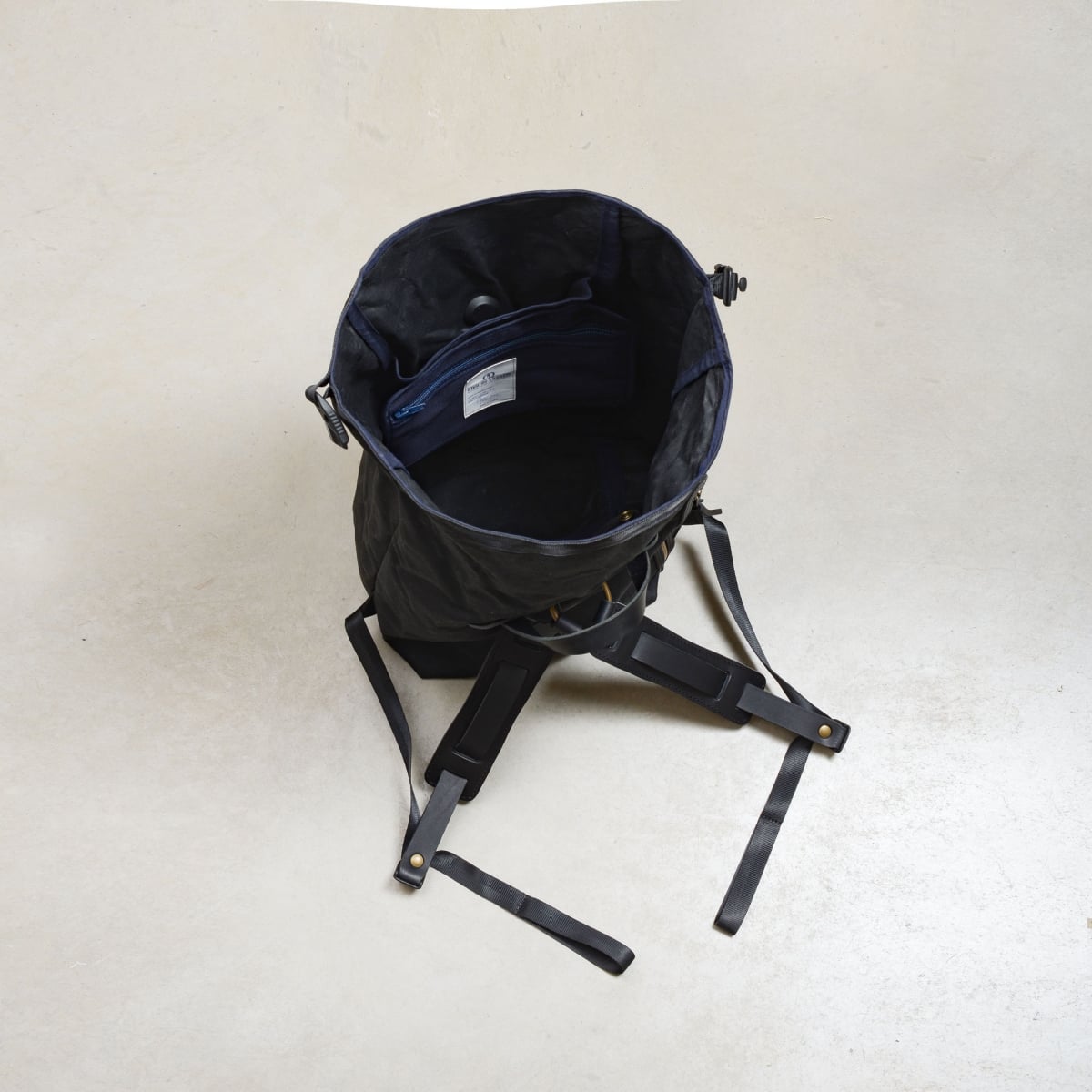Rucksack Meteor - Schwarz Gewachst (image n°4)