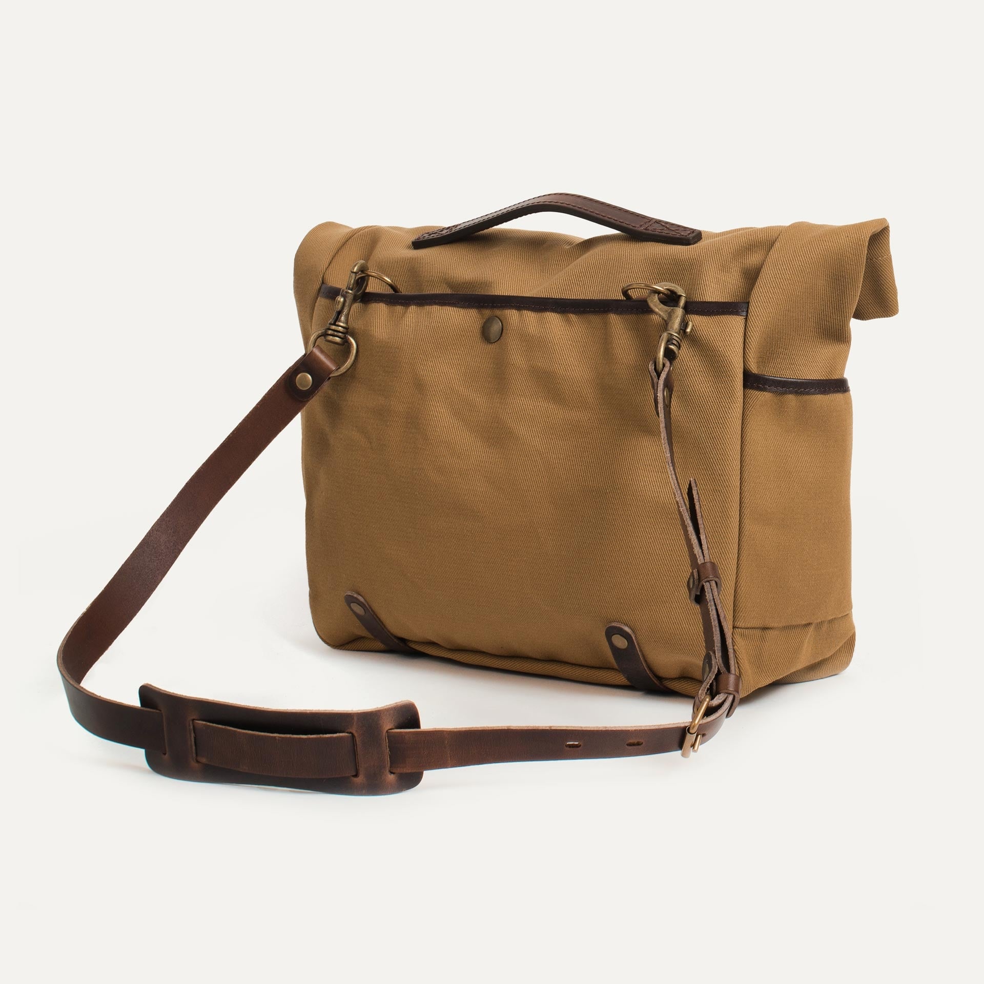 Gaston Musette Satchel Bag - Camel BM (image n°3)