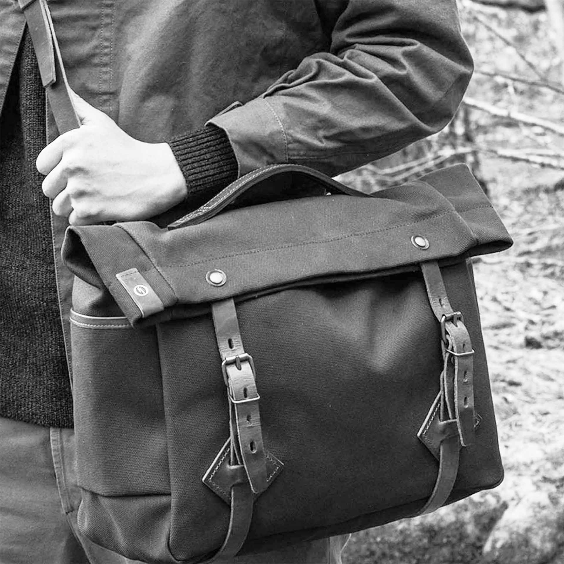 Gaston Musette Tasche - camel BM (image n°6)