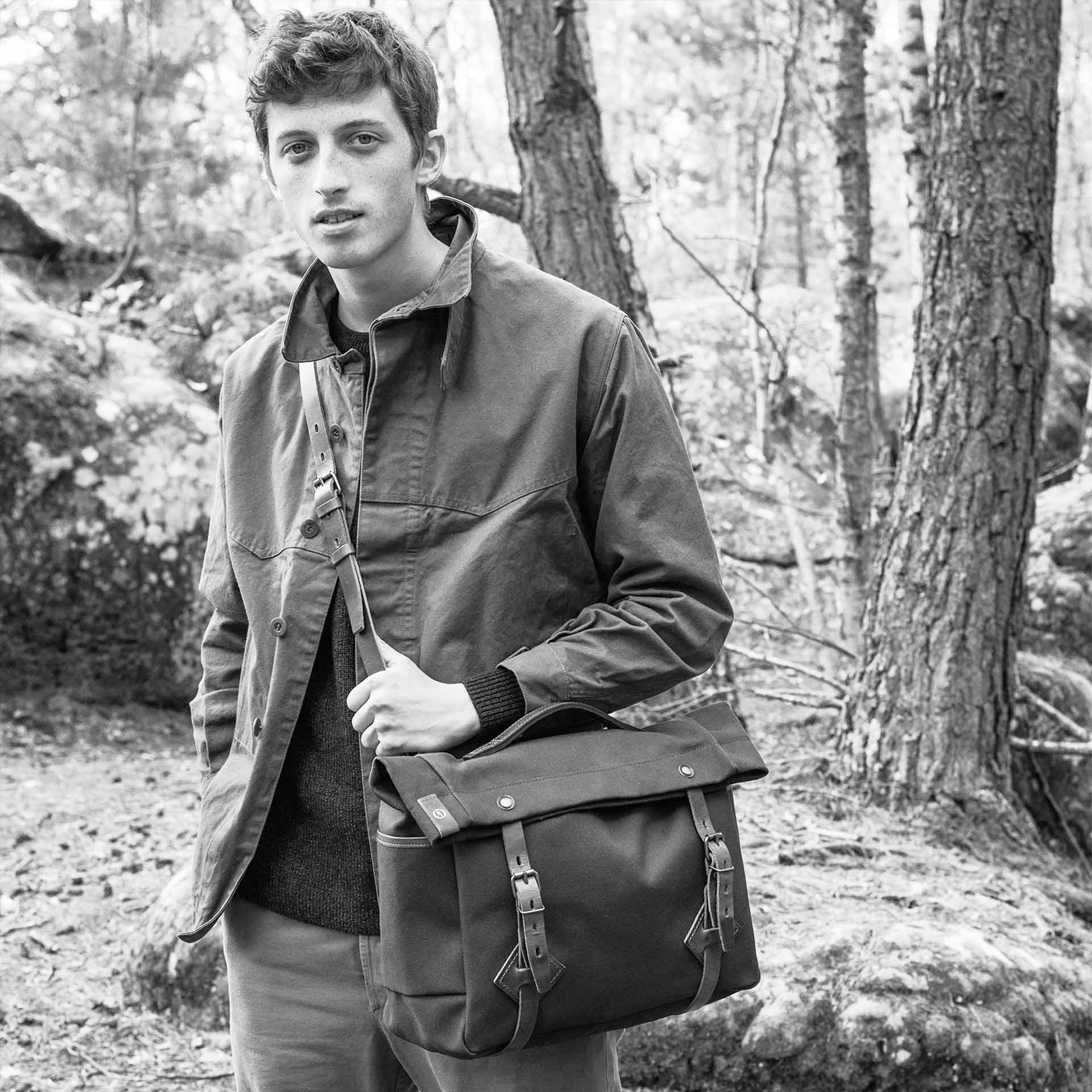 Gaston Musette Tasche - camel BM (image n°5)