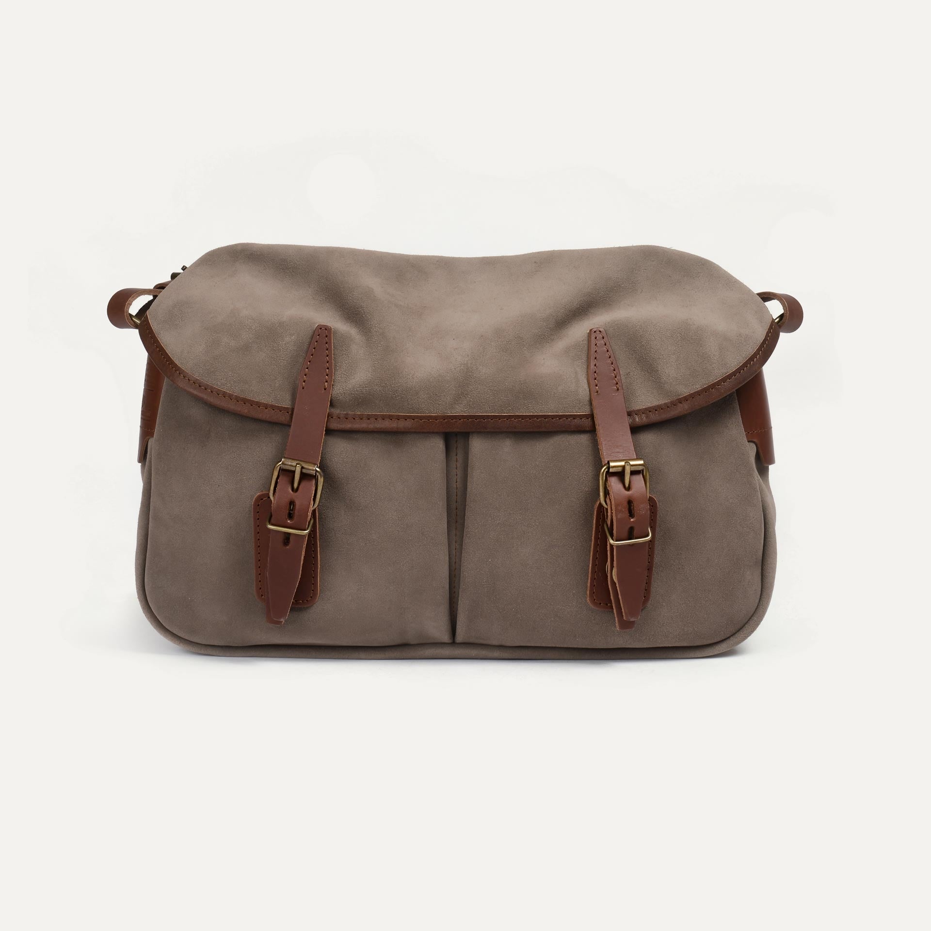 Bolsa de pescador S / Cuero aterciopelado - Almendra (imagen n.º 1)