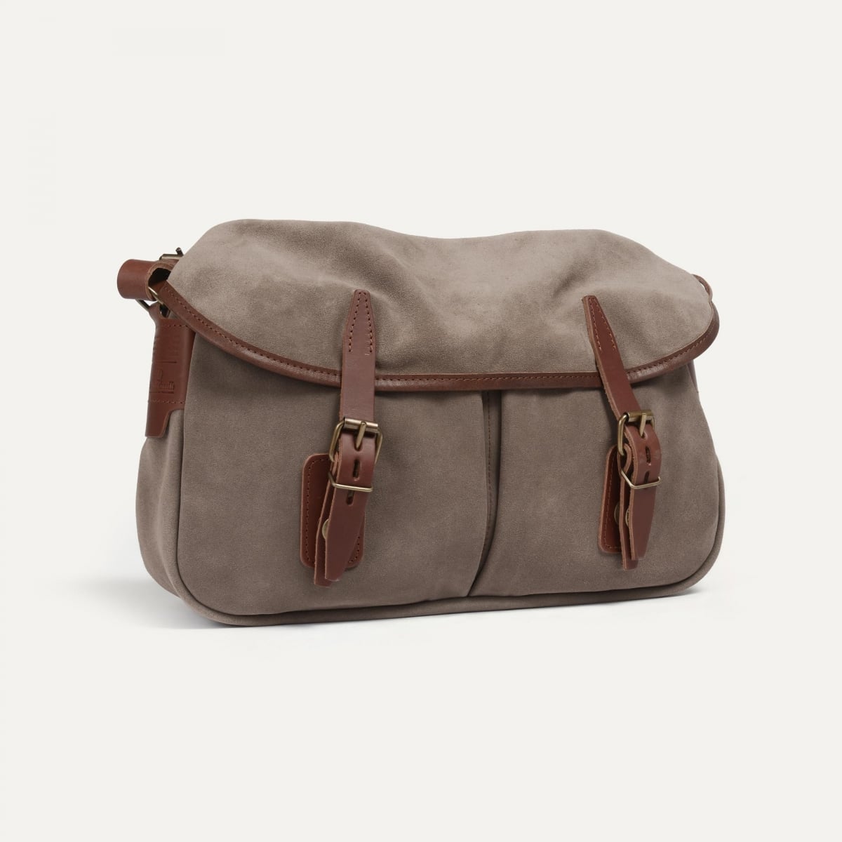 Bolsa de pescador S / Cuero aterciopelado - Almendra (imagen n.º 2)