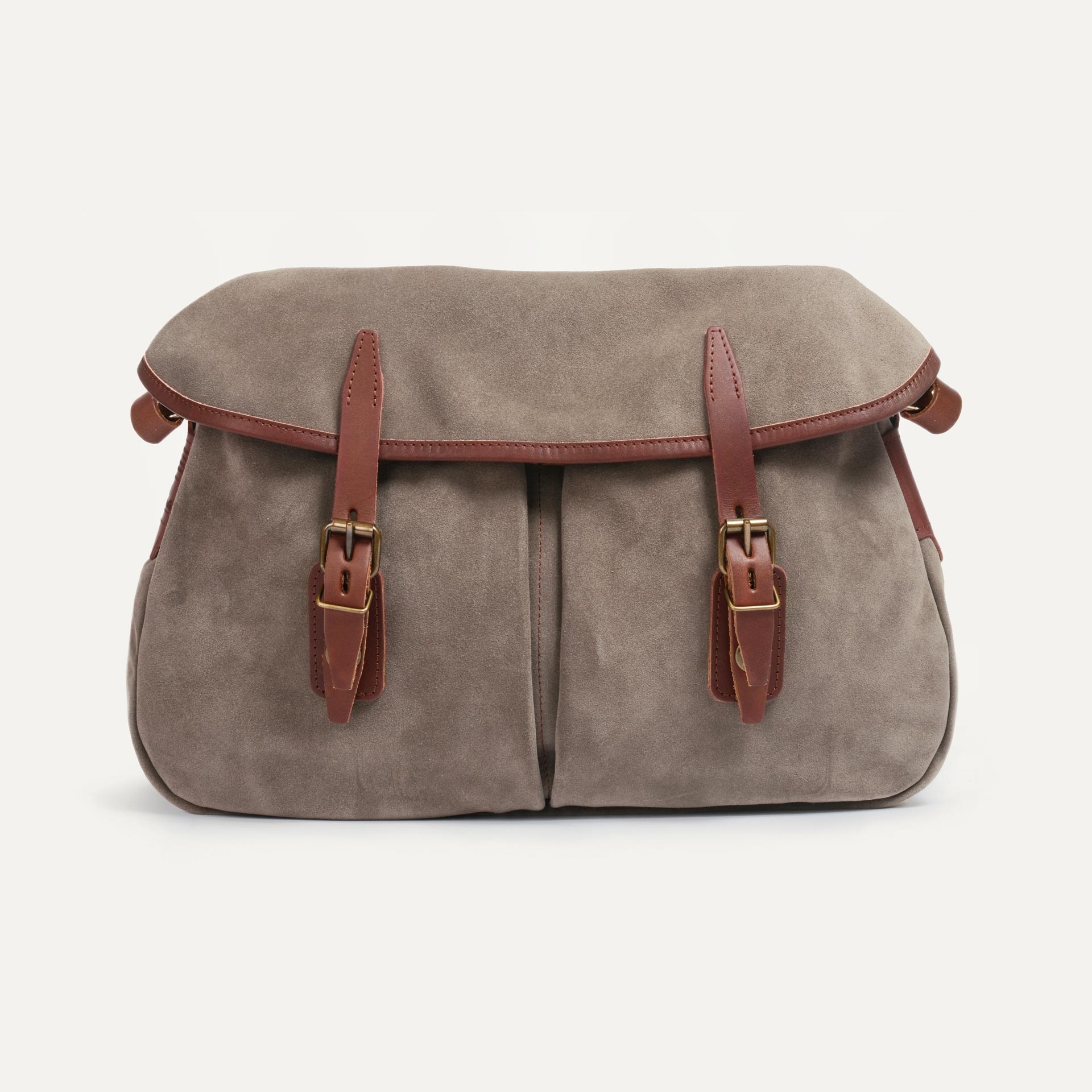 Fisherman's Musette M / Suede - Almond (image n°1)