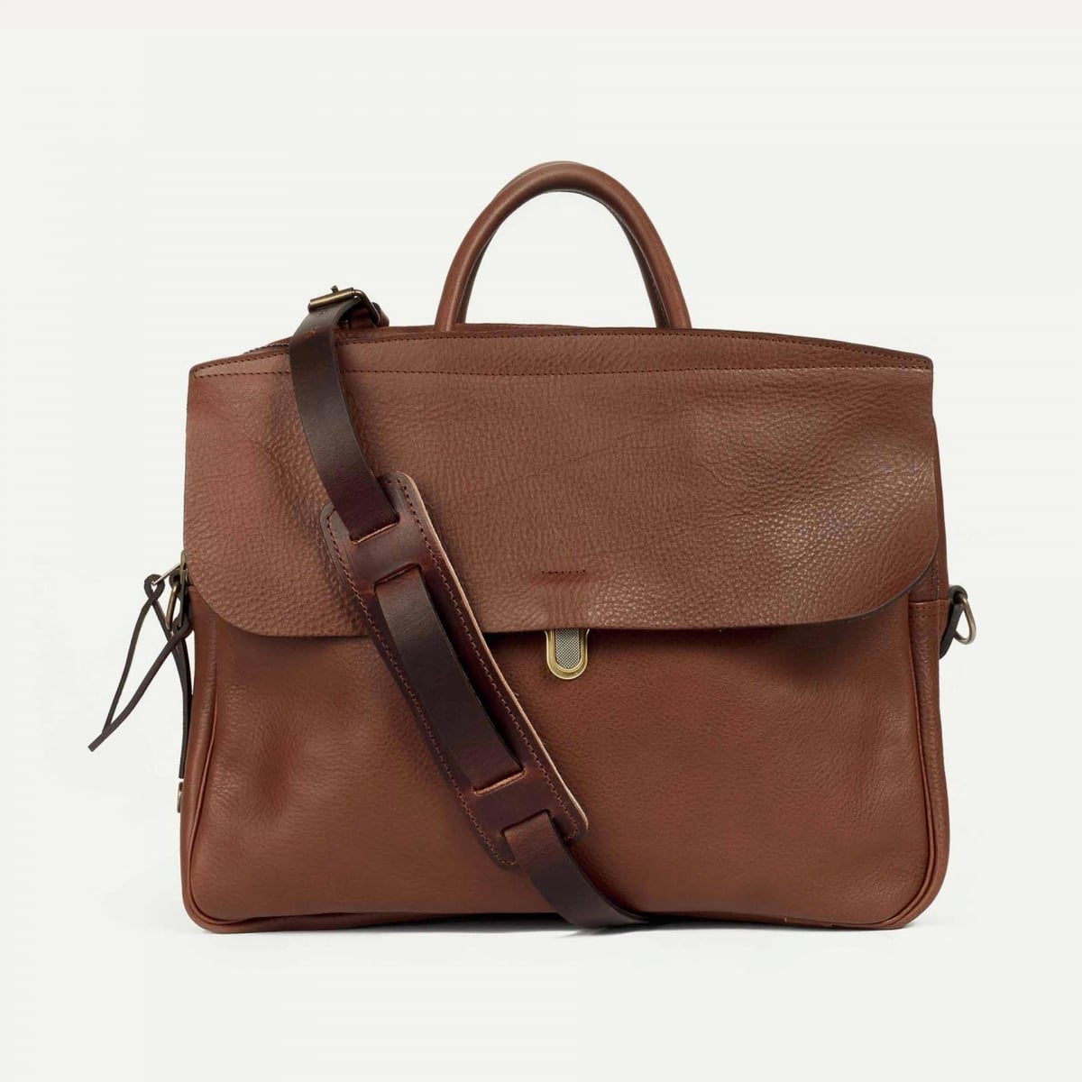 Sac business Zeppo - Brun ambré (image n°2)