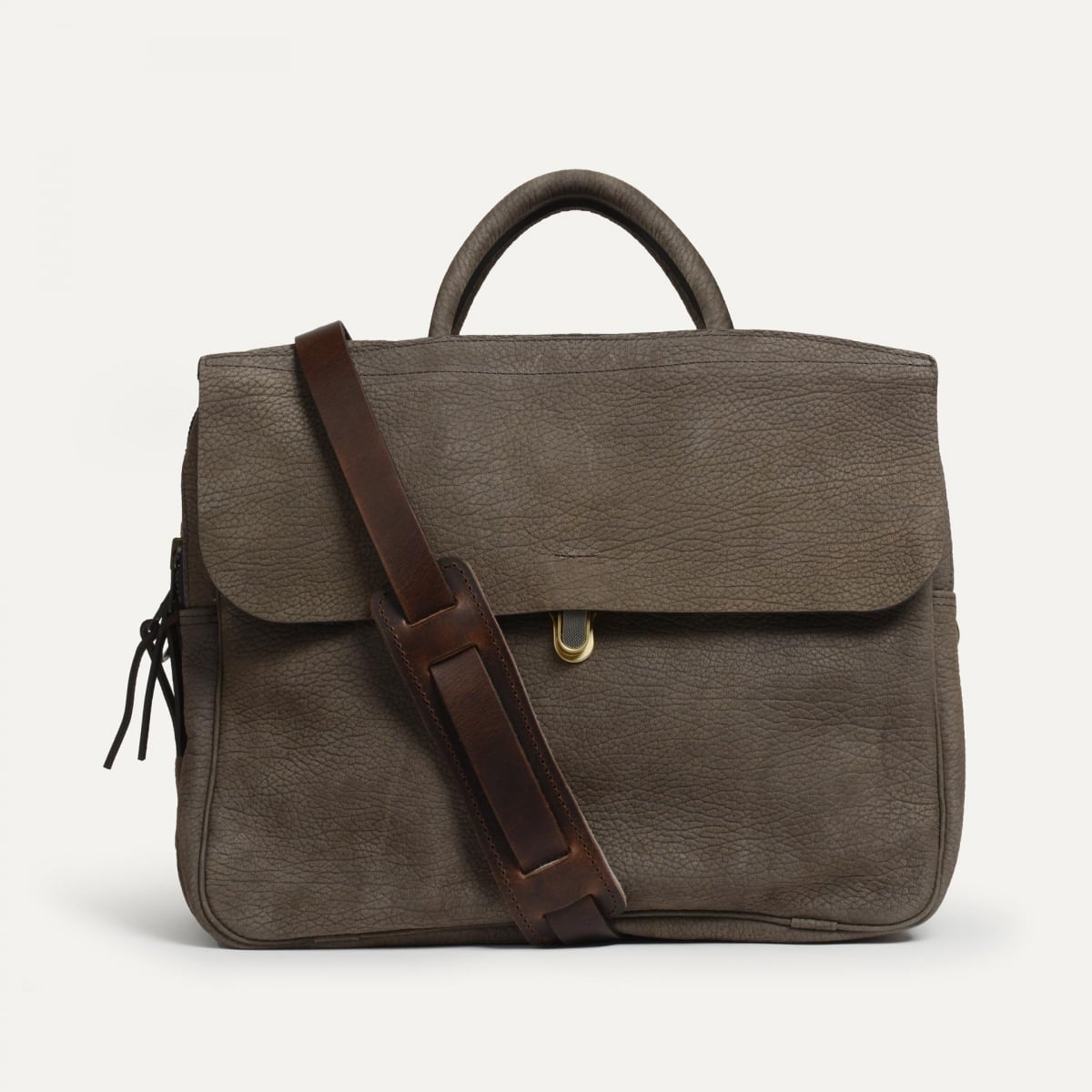 Sac business Zeppo - Soft Kaki brun (image n°1)